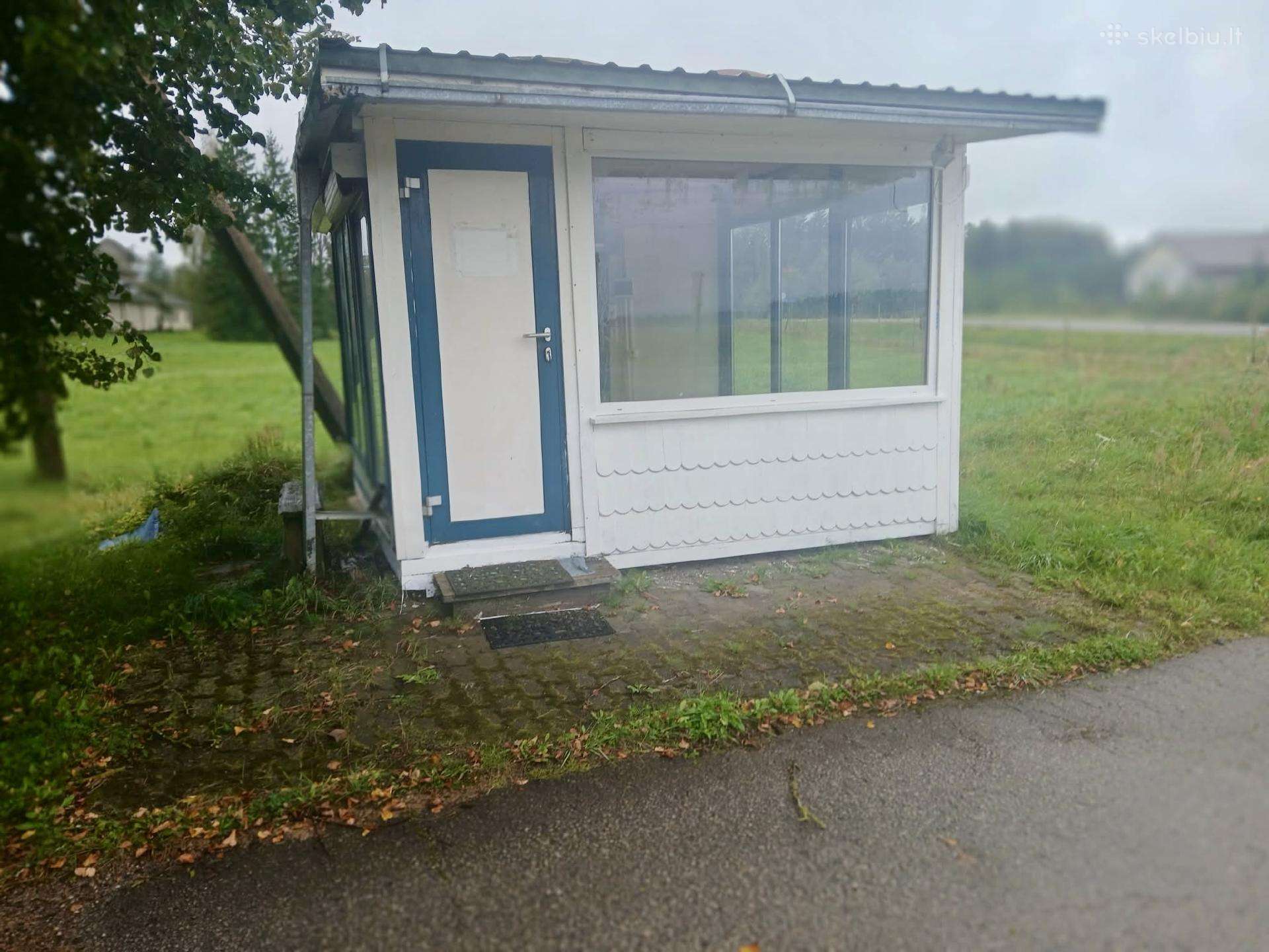 Parduodamas prekybinis kioskelis/paviljonas 14 m