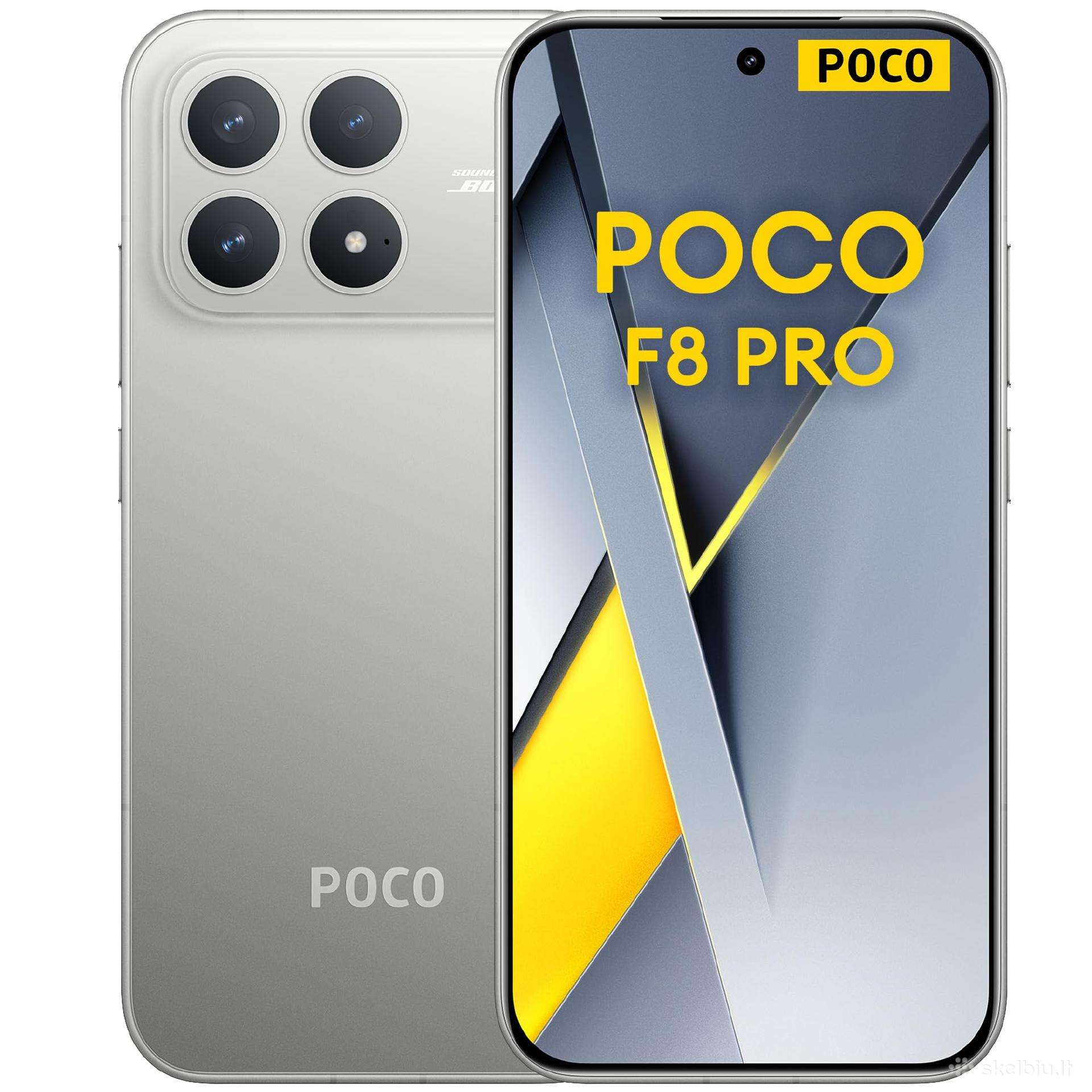 Naujas Xiaomi Poco F8 Pro/256gb/12gb. 5G