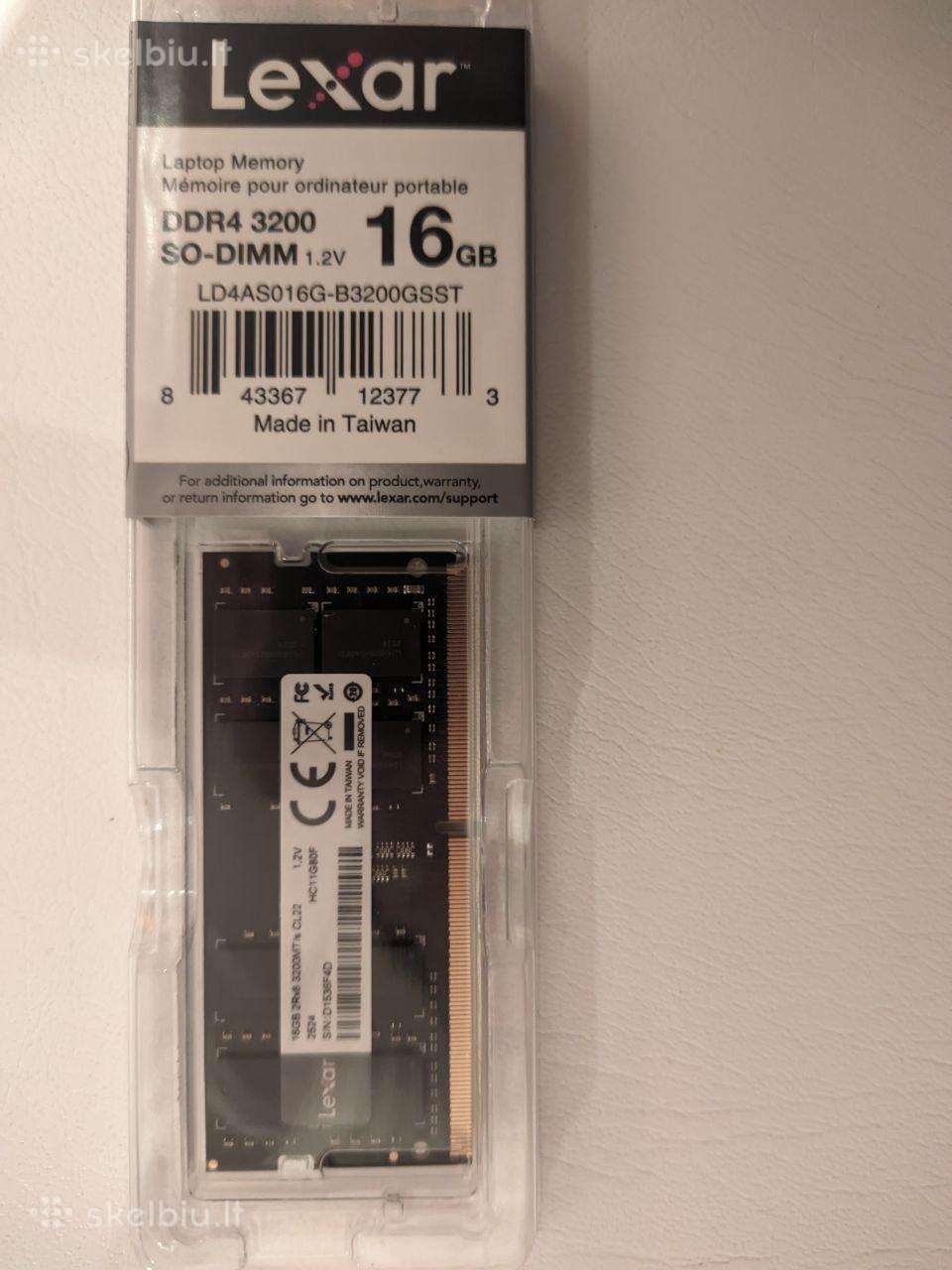 16gb Dram, Ddr4 Sodimm Laptop Memory