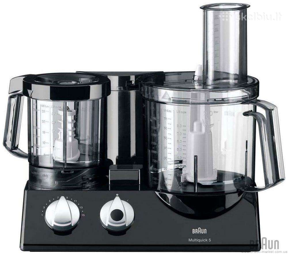 Braun virtuvinis kombainas k700 black