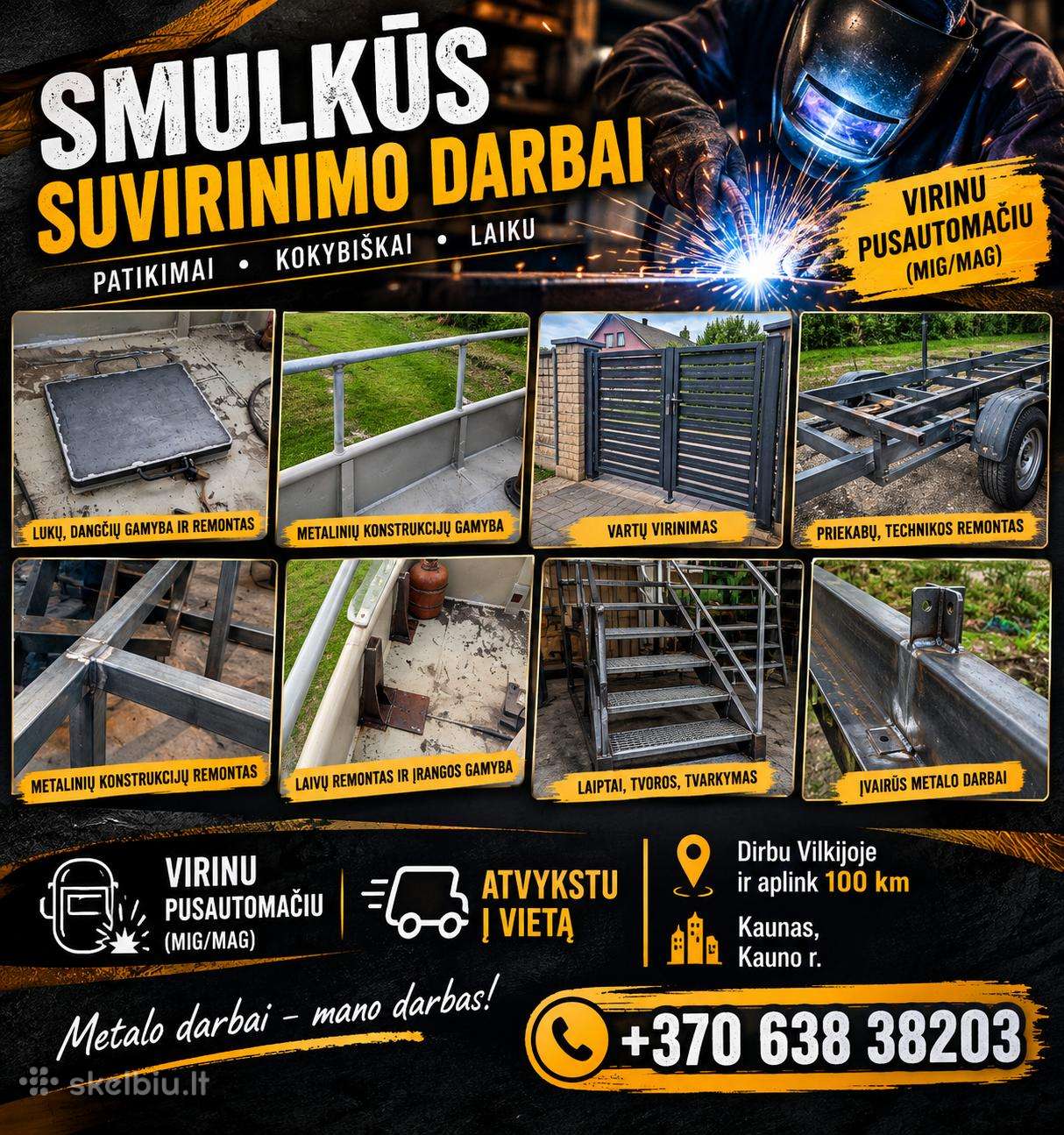 Suvirinimo darbai