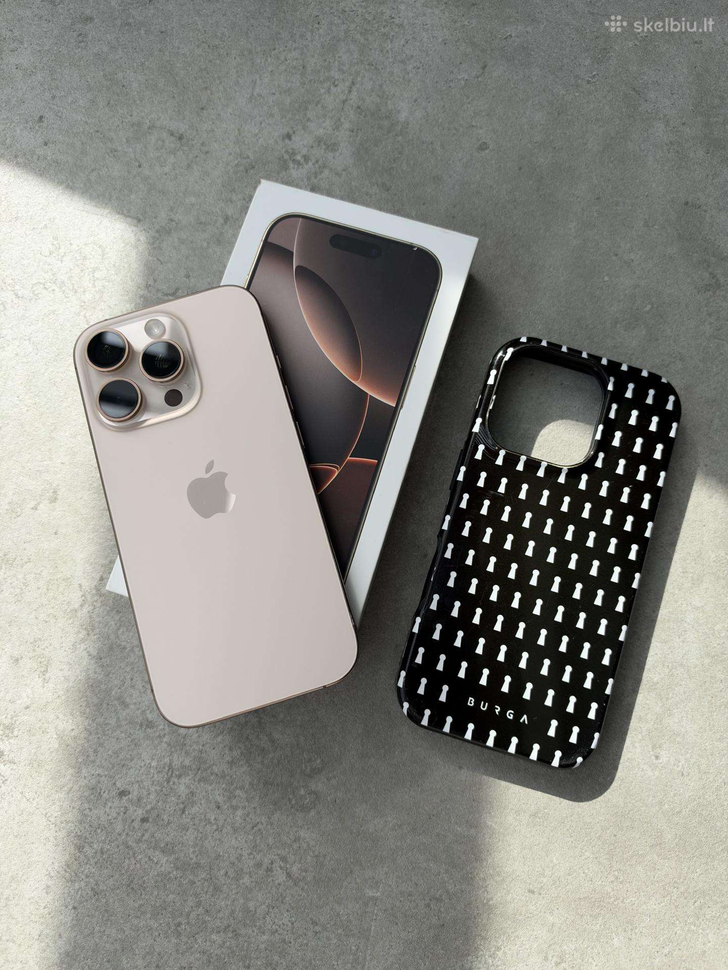 iPhone 16 Pro 128gb Desert Titanium 90% baterija