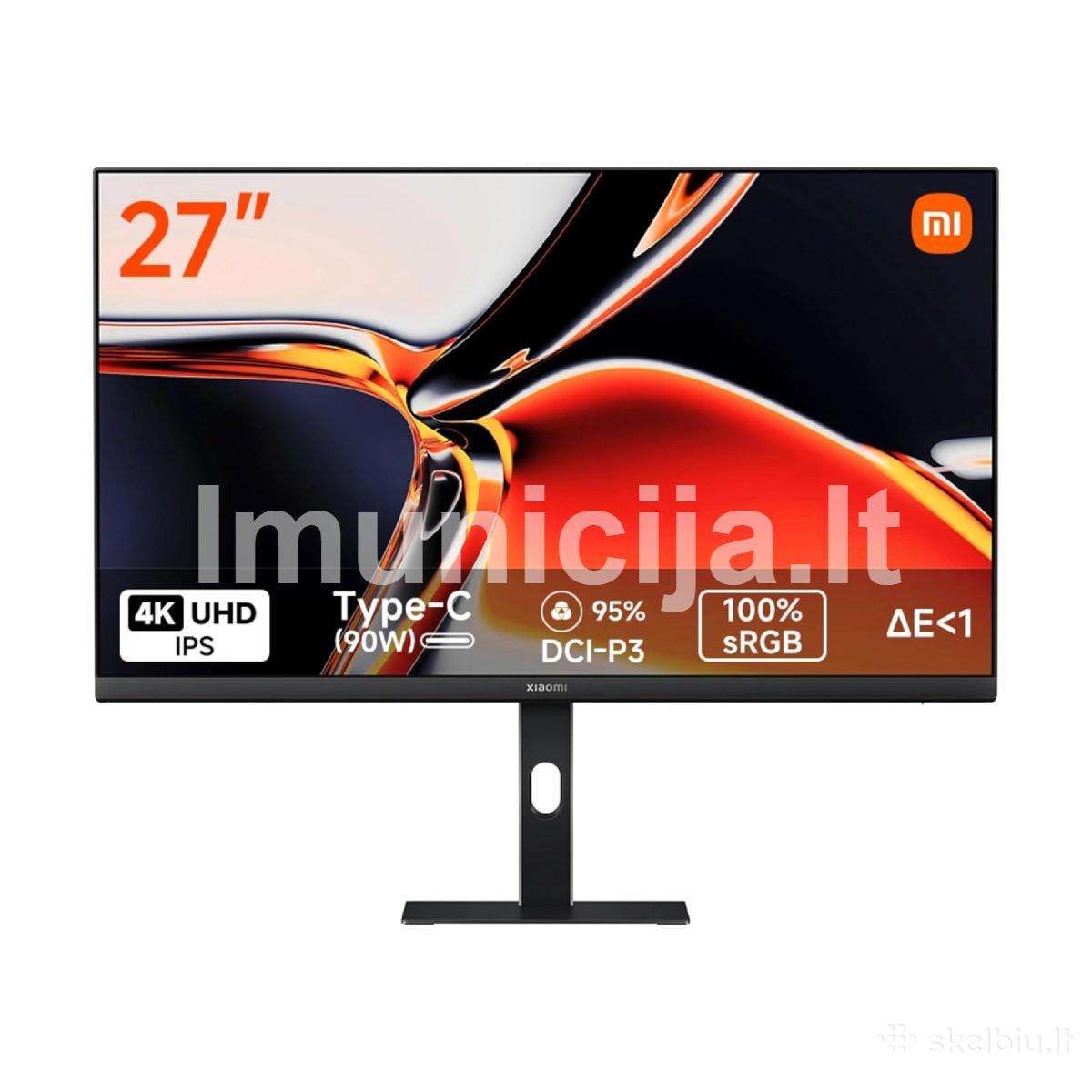 Monitorius Xiaomi A27ui 27 4k Ips 60hz