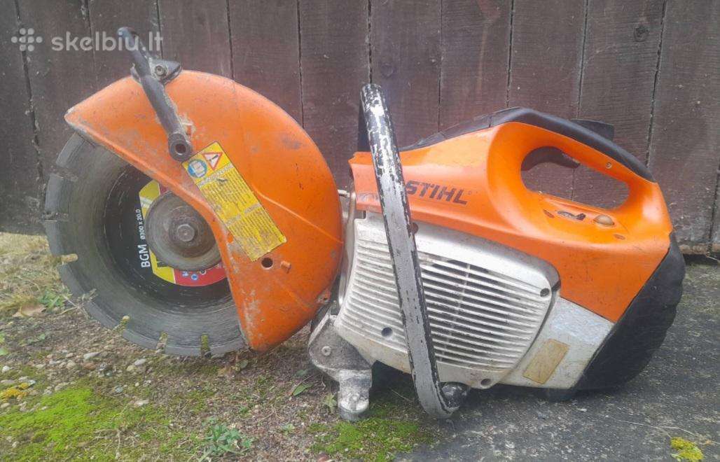 Stihl ts410 Betono pjaustykle