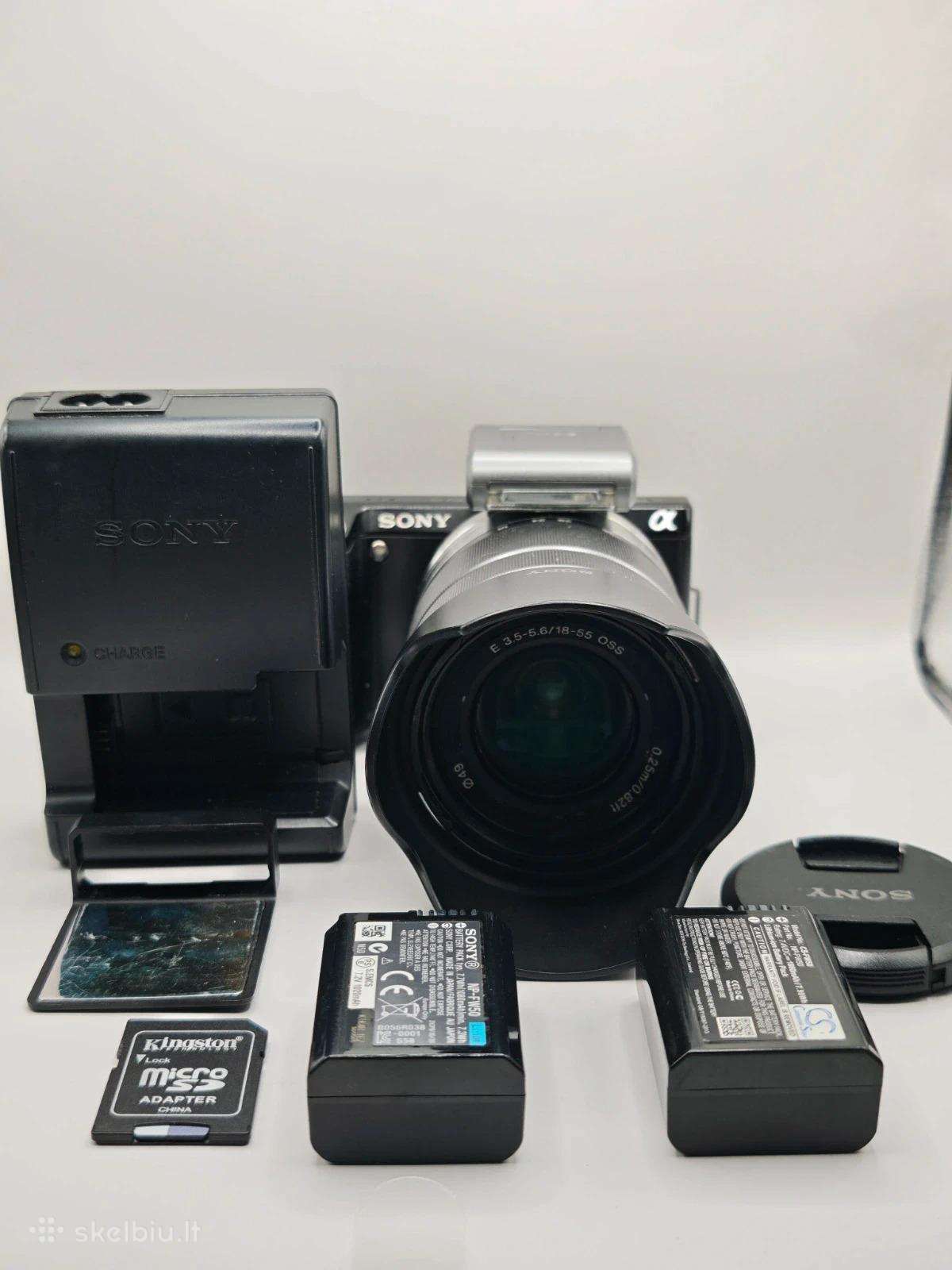 Sony Nex-5n + 18–55mm Oss komplektas