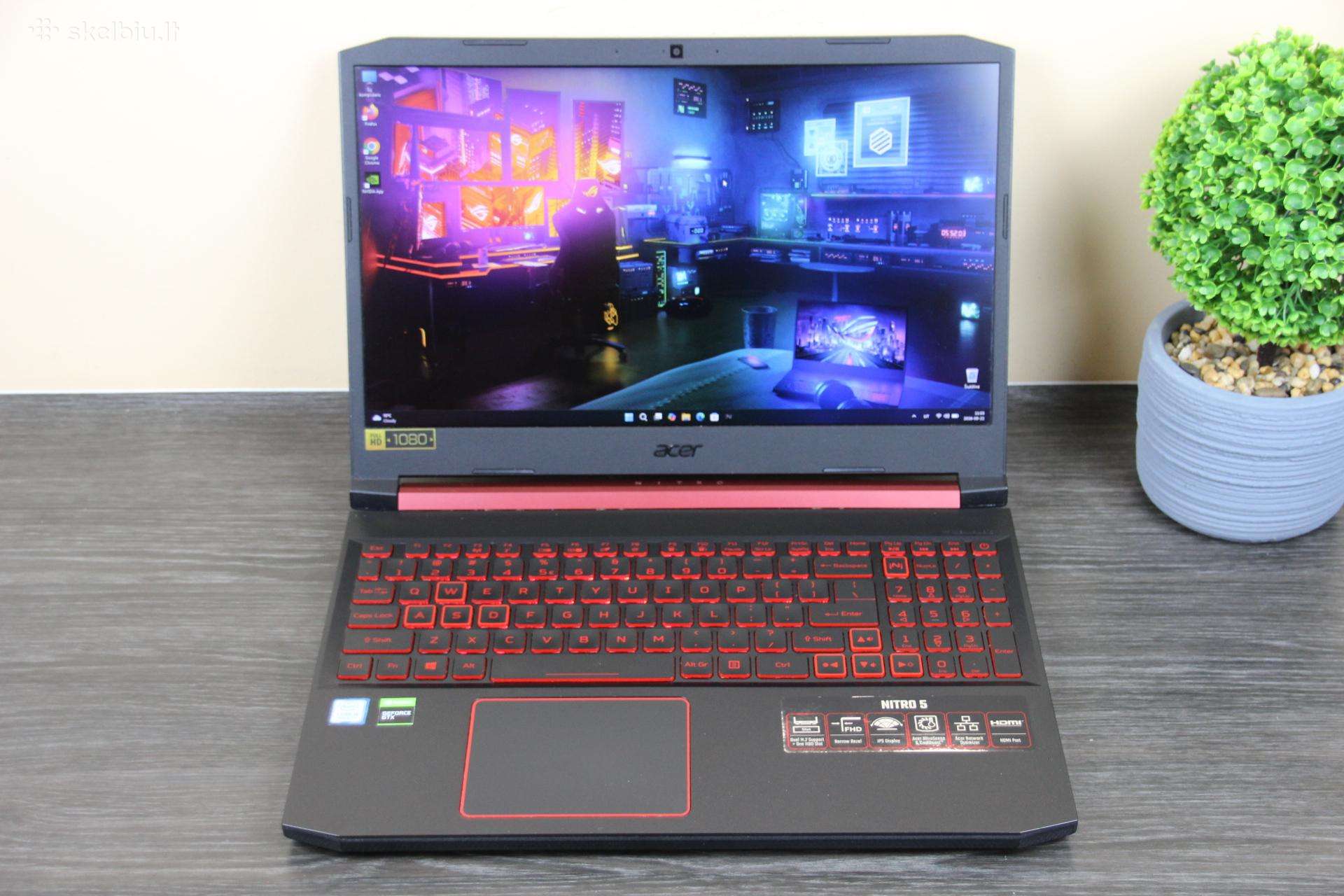 Acer Nitro i5-9300h Gtx 1650 512gb SSD Fhd Ips 16g