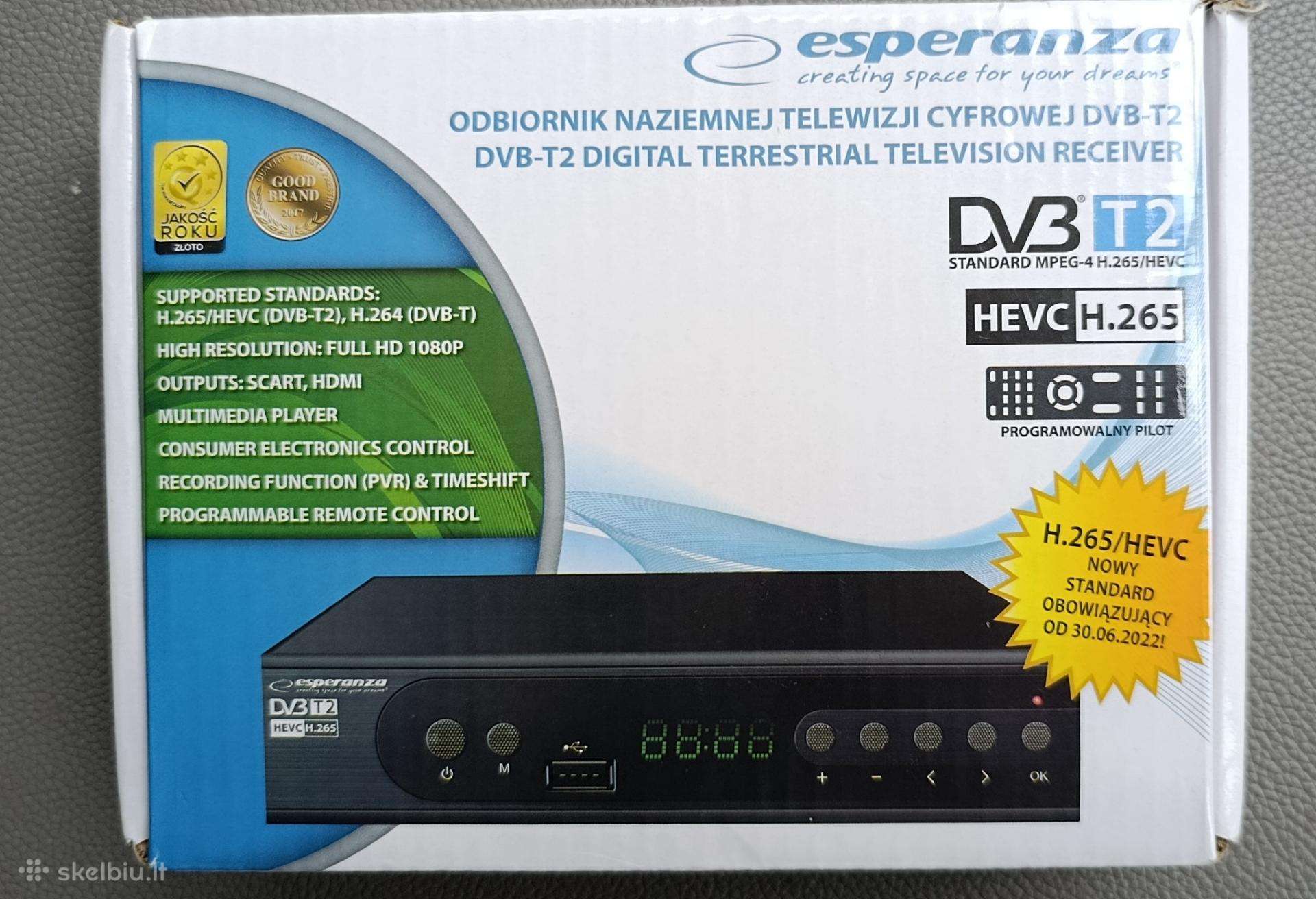 Skaitmeninis TV tiuneris Dvb-t2