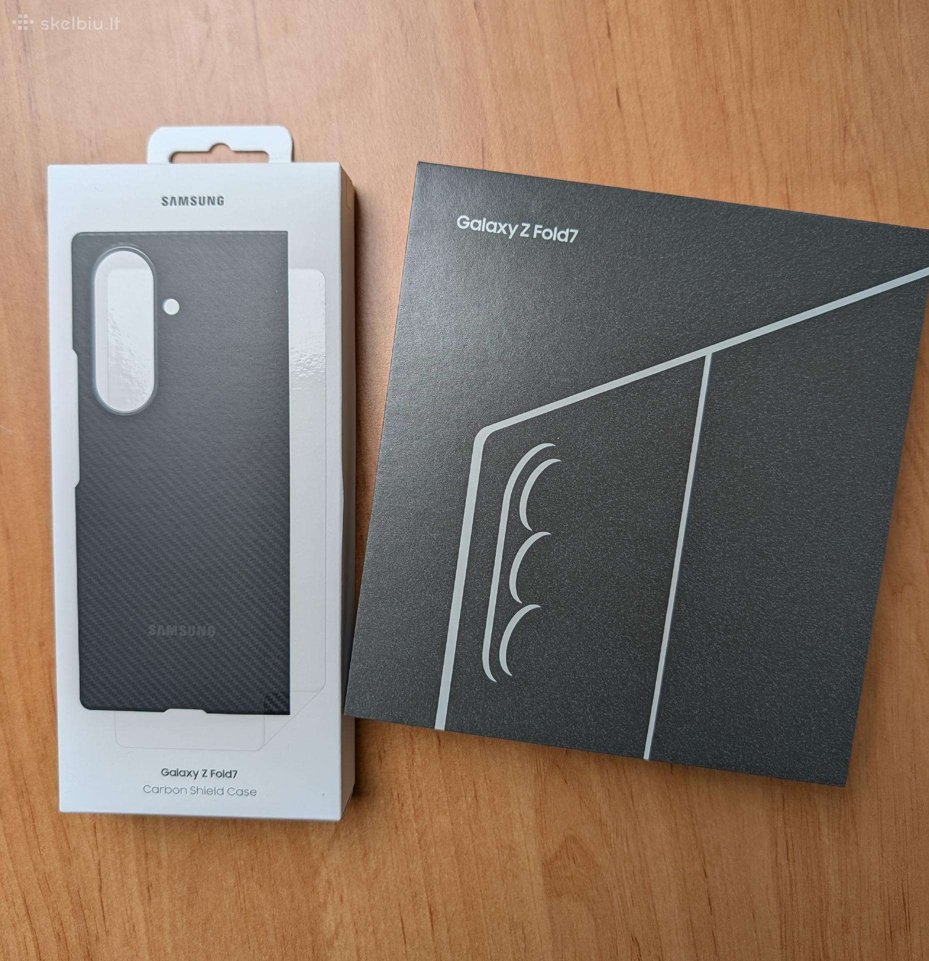 Samsung Galaxy Z Fold 7 256gb su originaliu dėklu