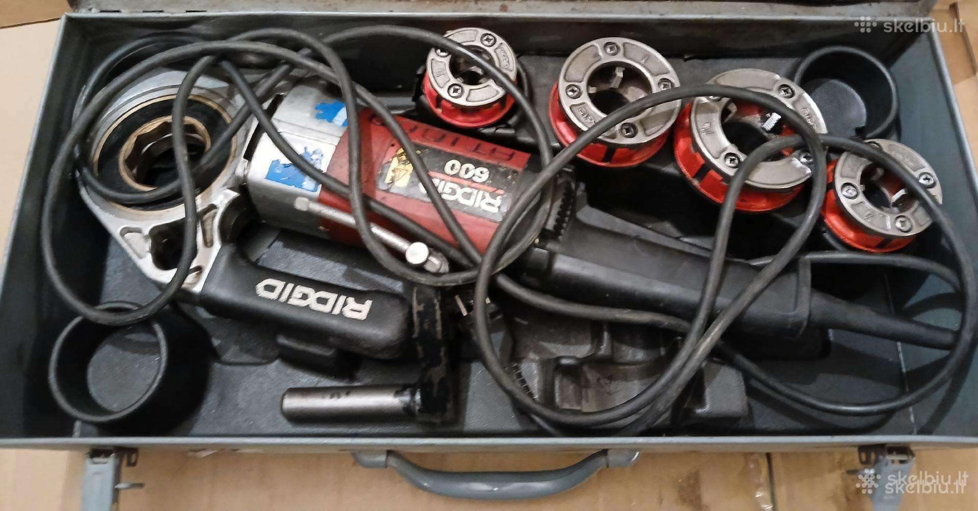 Ridgid 600 Sriegiklis Sriegtuvas