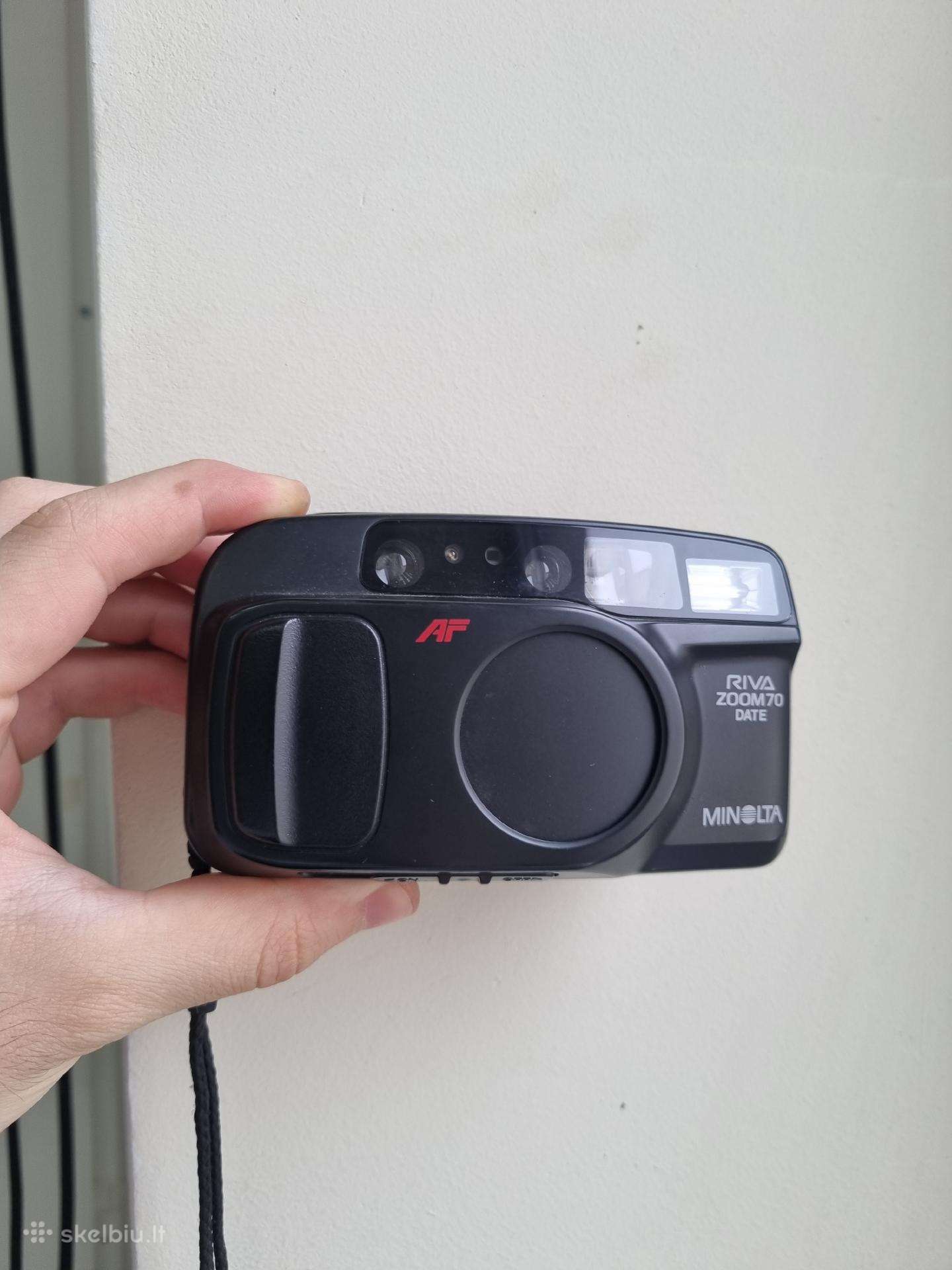 Minolta Riva Zoom 70 Juostinis fotoaparatas