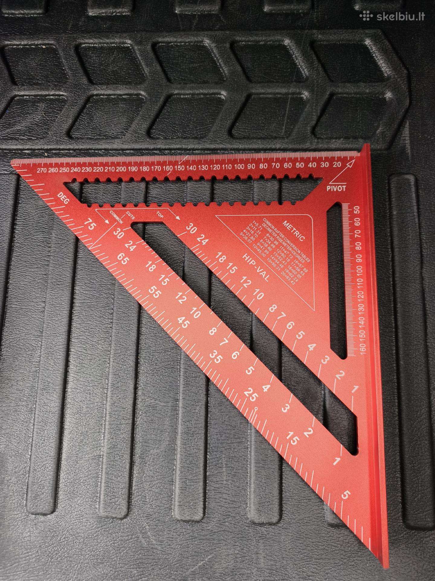 Parduodu naują matavimo trikampį 300mm Specialist+