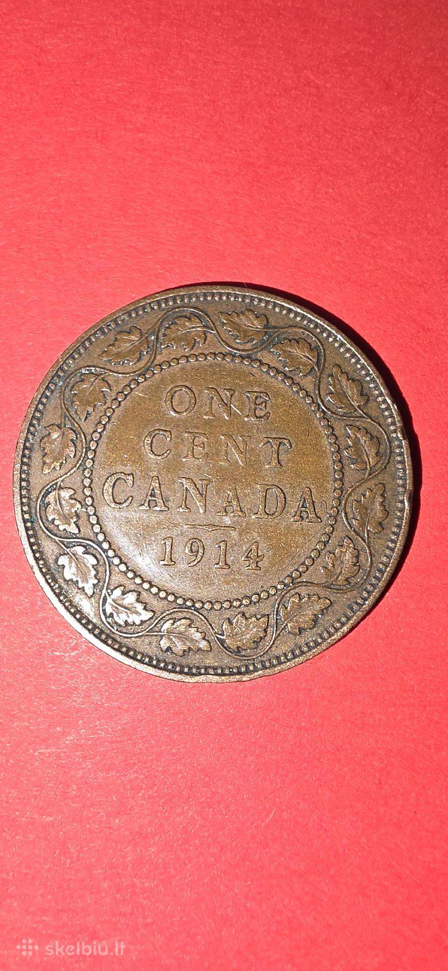 Kanada 1 centas 1914