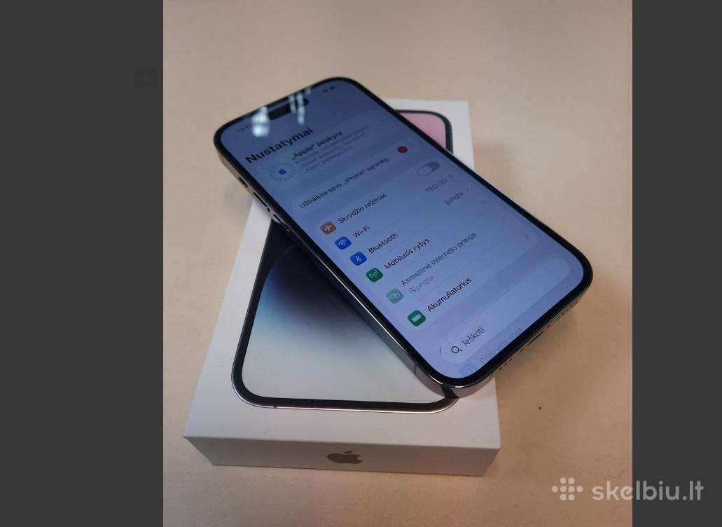Apple iPhone 14 Pro 128gb - 340eur.