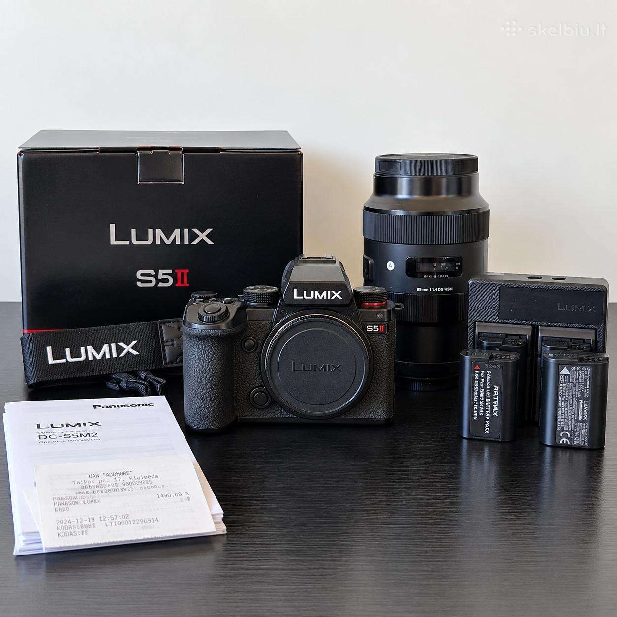 Lumix S5ii Sigma 85 f1.4