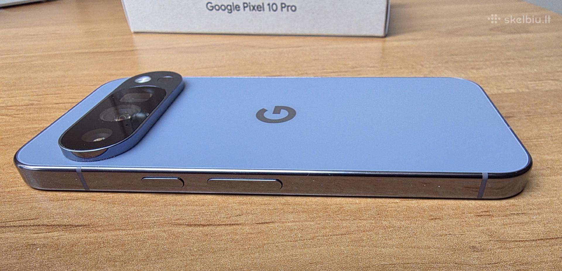 Google Pixel 10 Pro 128gb su garantija ir dėklu