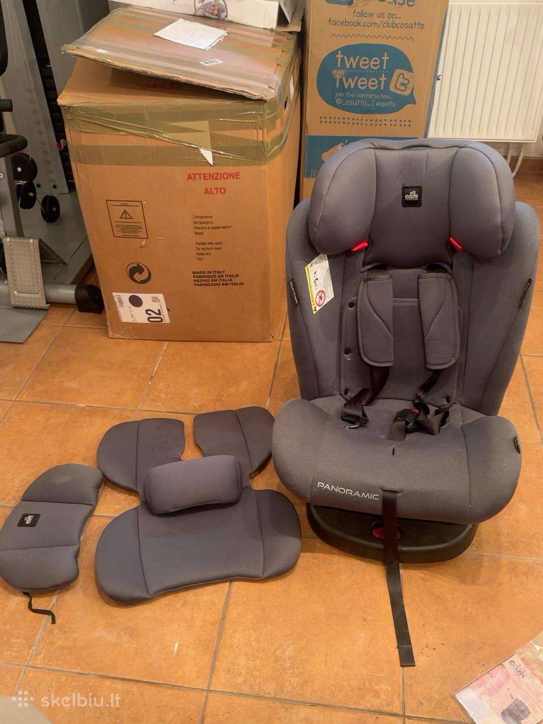Cam Panoramic automobilinė kėdutė 0–36 kg