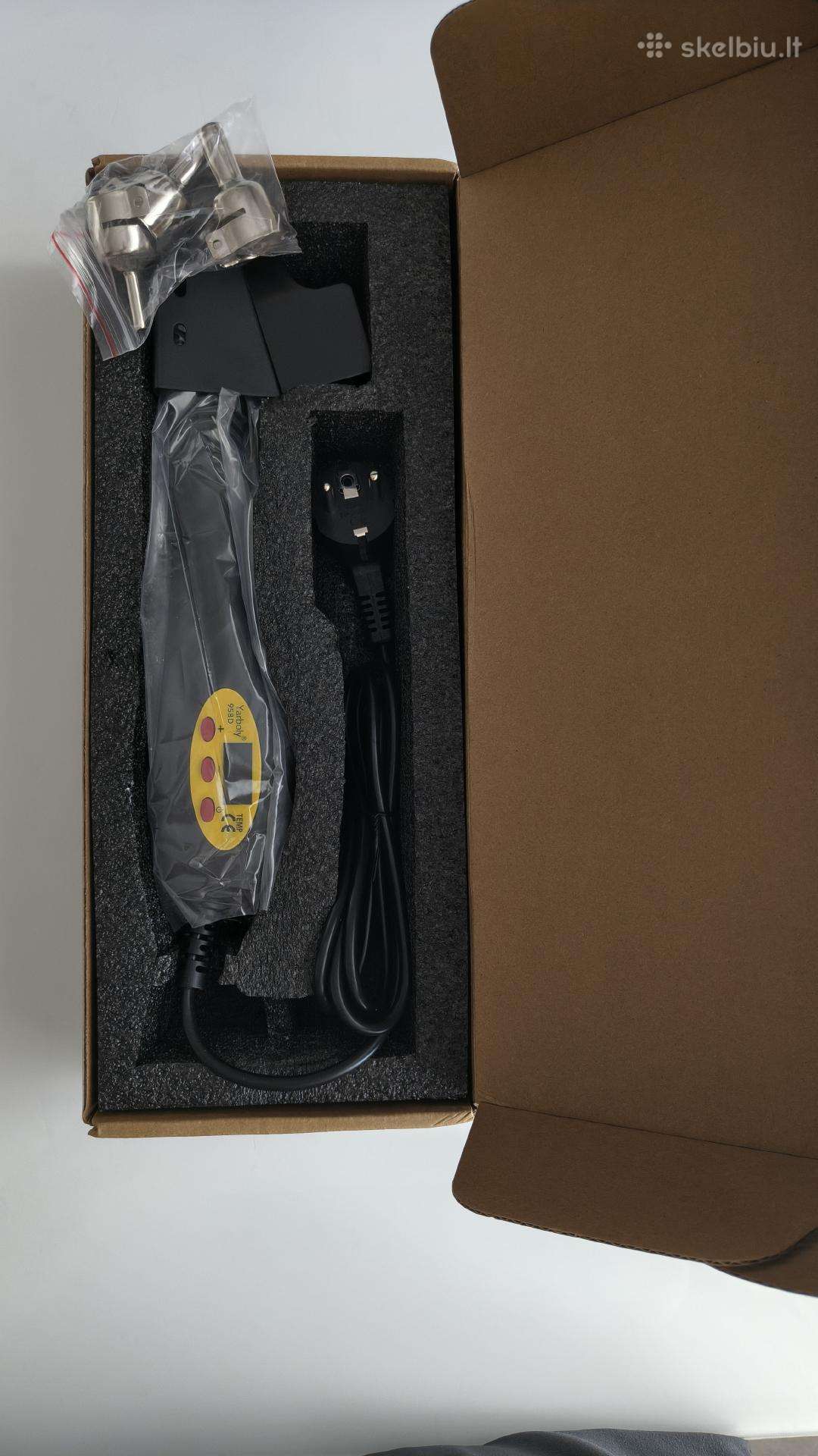 Karšto oro litavimo fenas (Termofenas) su LCD.