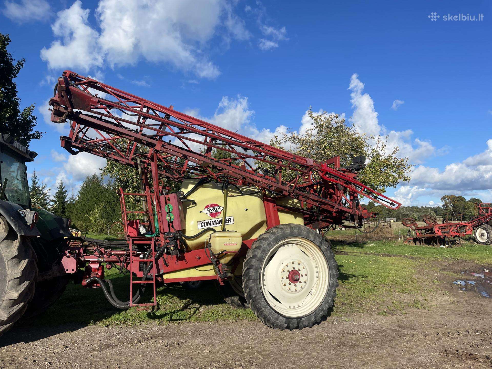 Hardi, purkštuvai