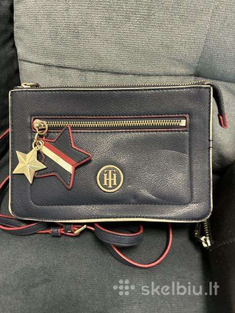 Originali tamsiai mėlyna Tommy Hilfiger rankinė pe