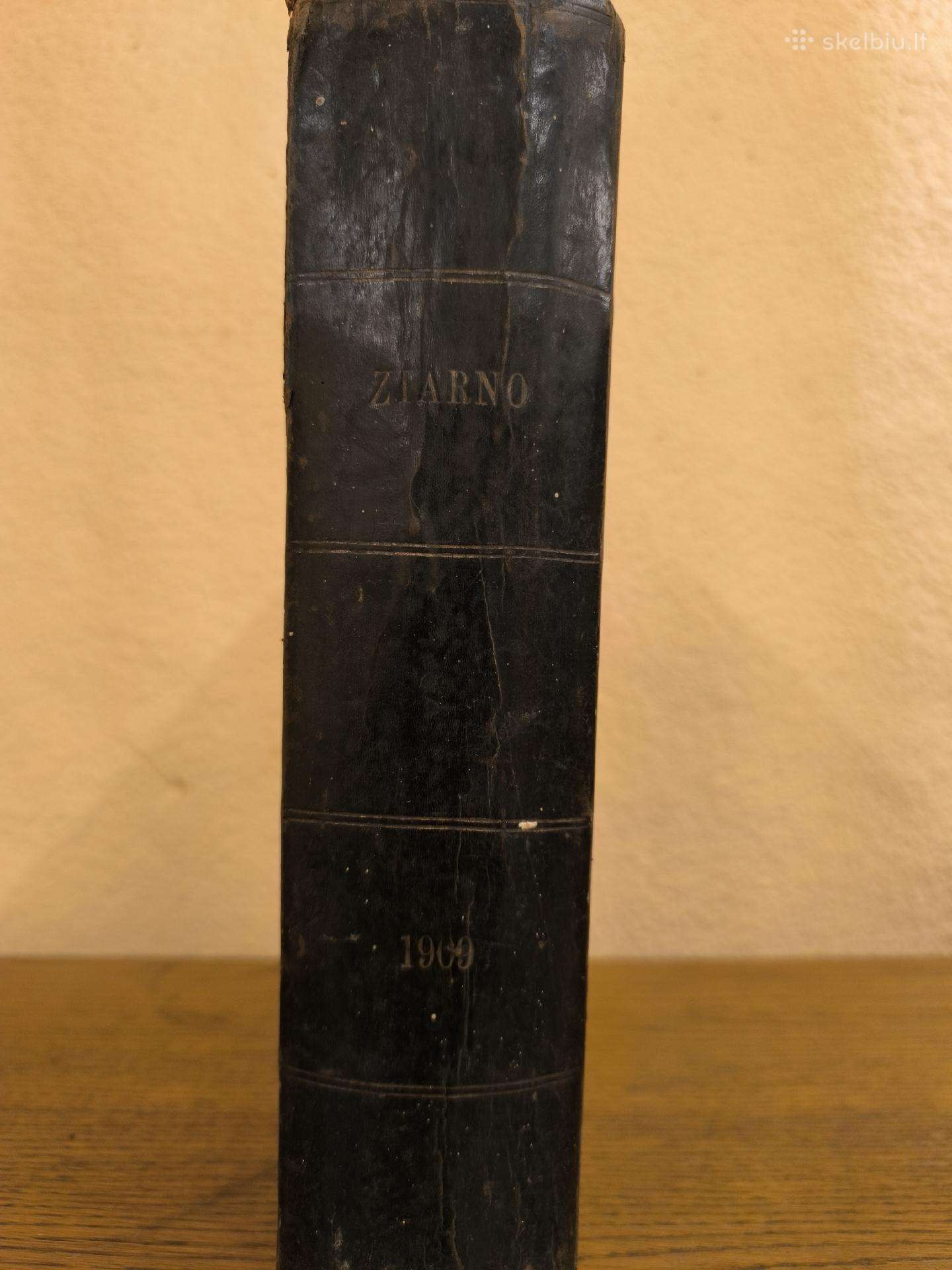 1909 m. laikraščio "Ziarno" rinkinys