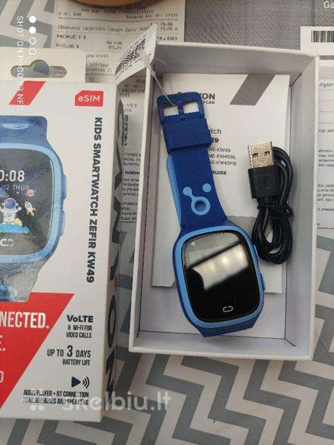 Naujas vaikiškas Canyon smartwatch Zefir Kw49
