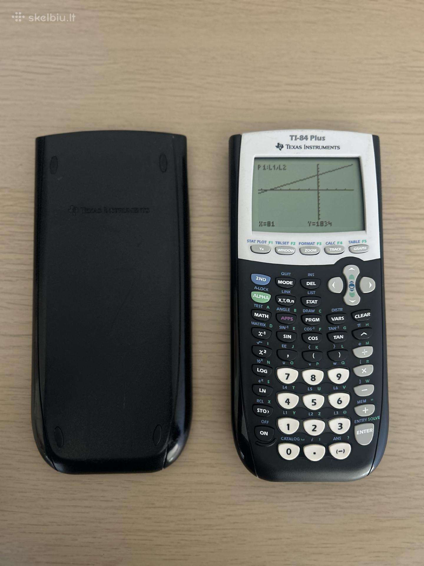 Ti-84 Plus Texas Instruments skaičiuotuvas