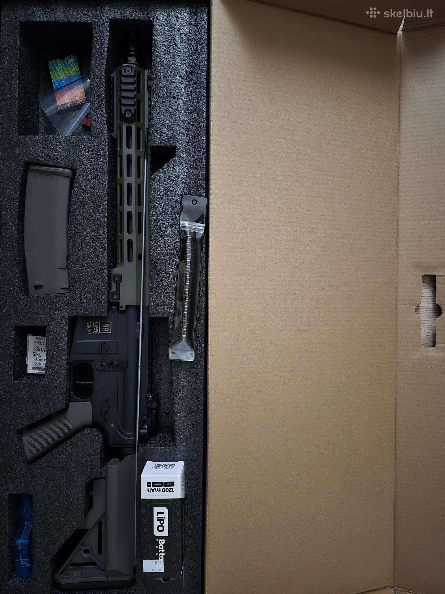 Šratasvydžio modelis Ar15 Etu C22 gen.2 Hal Olive