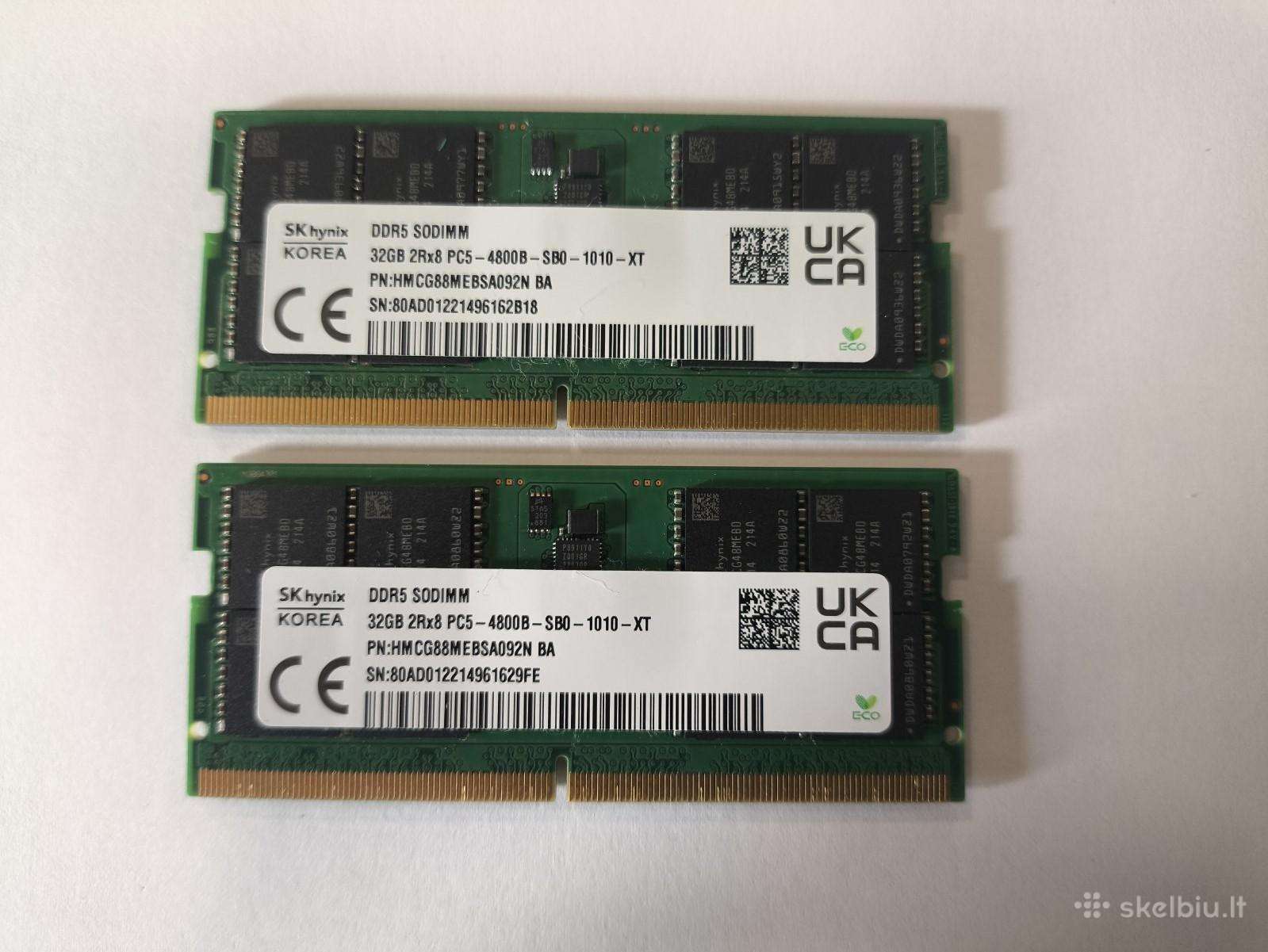 So-dimm Ddr5 2*32gb 4800mhz Sk Hynix