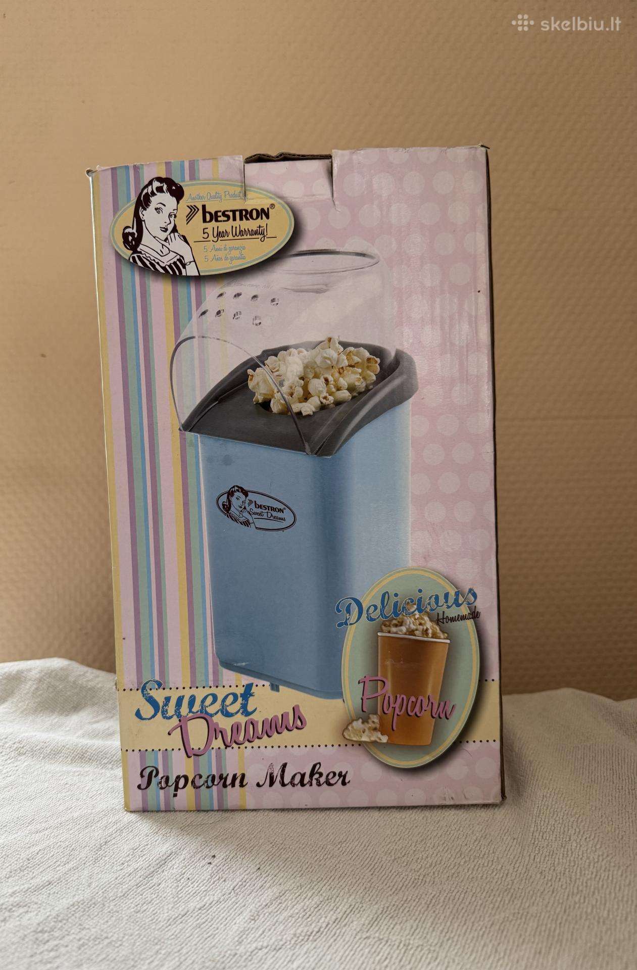 Popcorn gaminimo aparatas