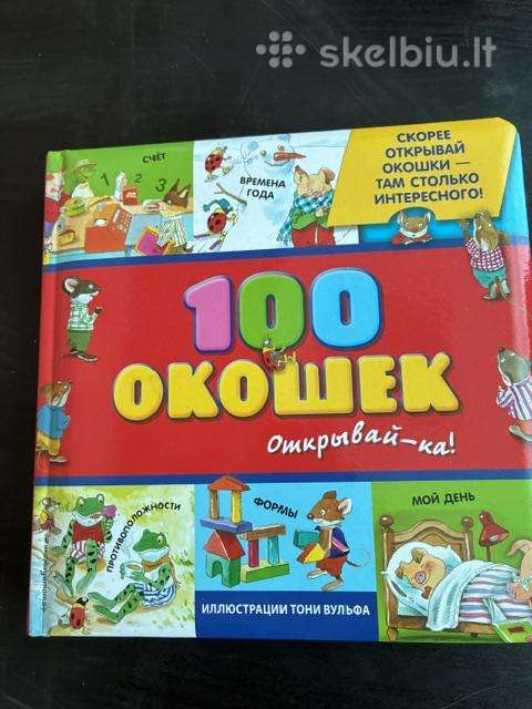 100 langelių knyga