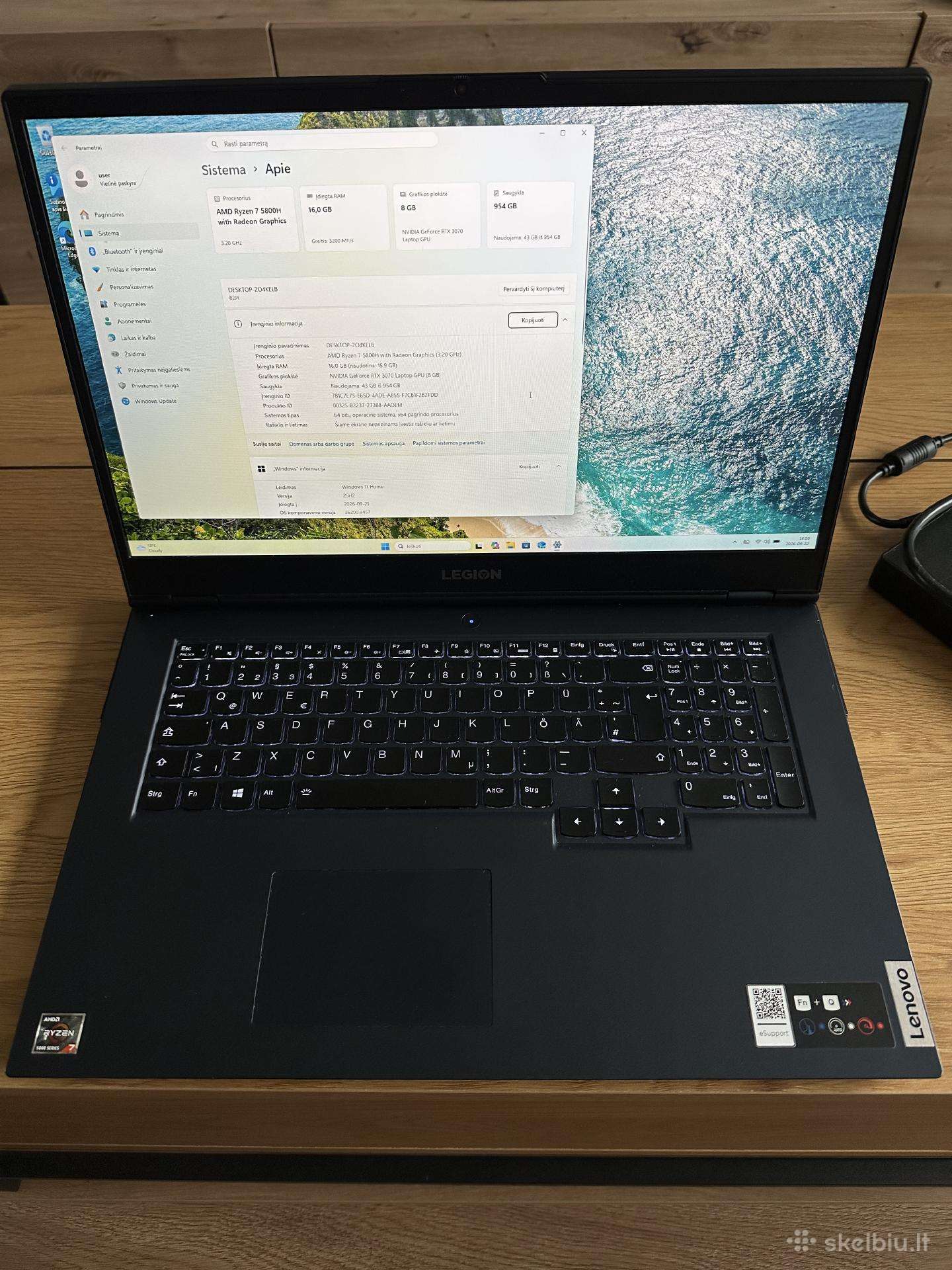 Lenovo Legion 5 17ach6h