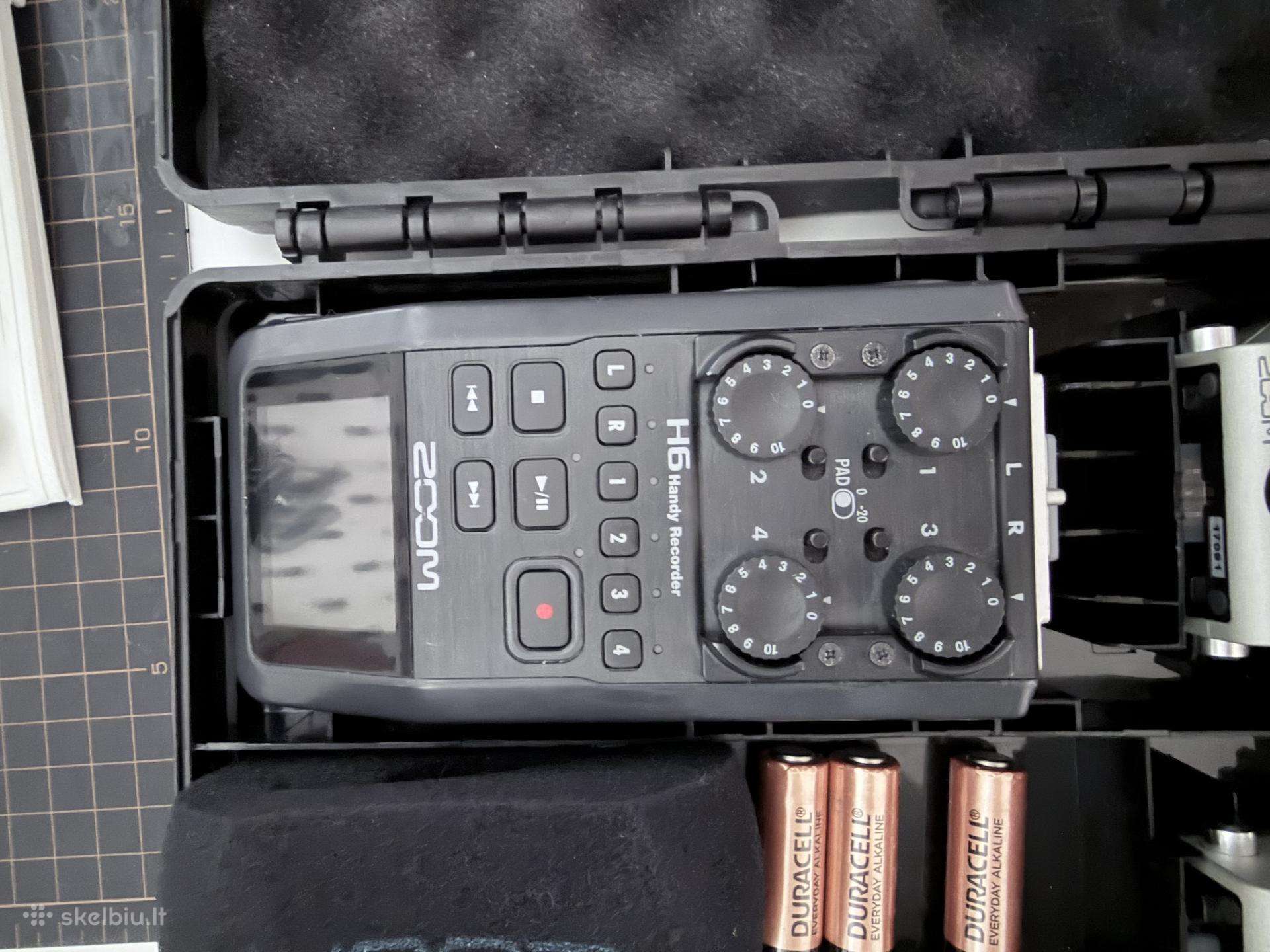 Zoom H6 Handy recorder