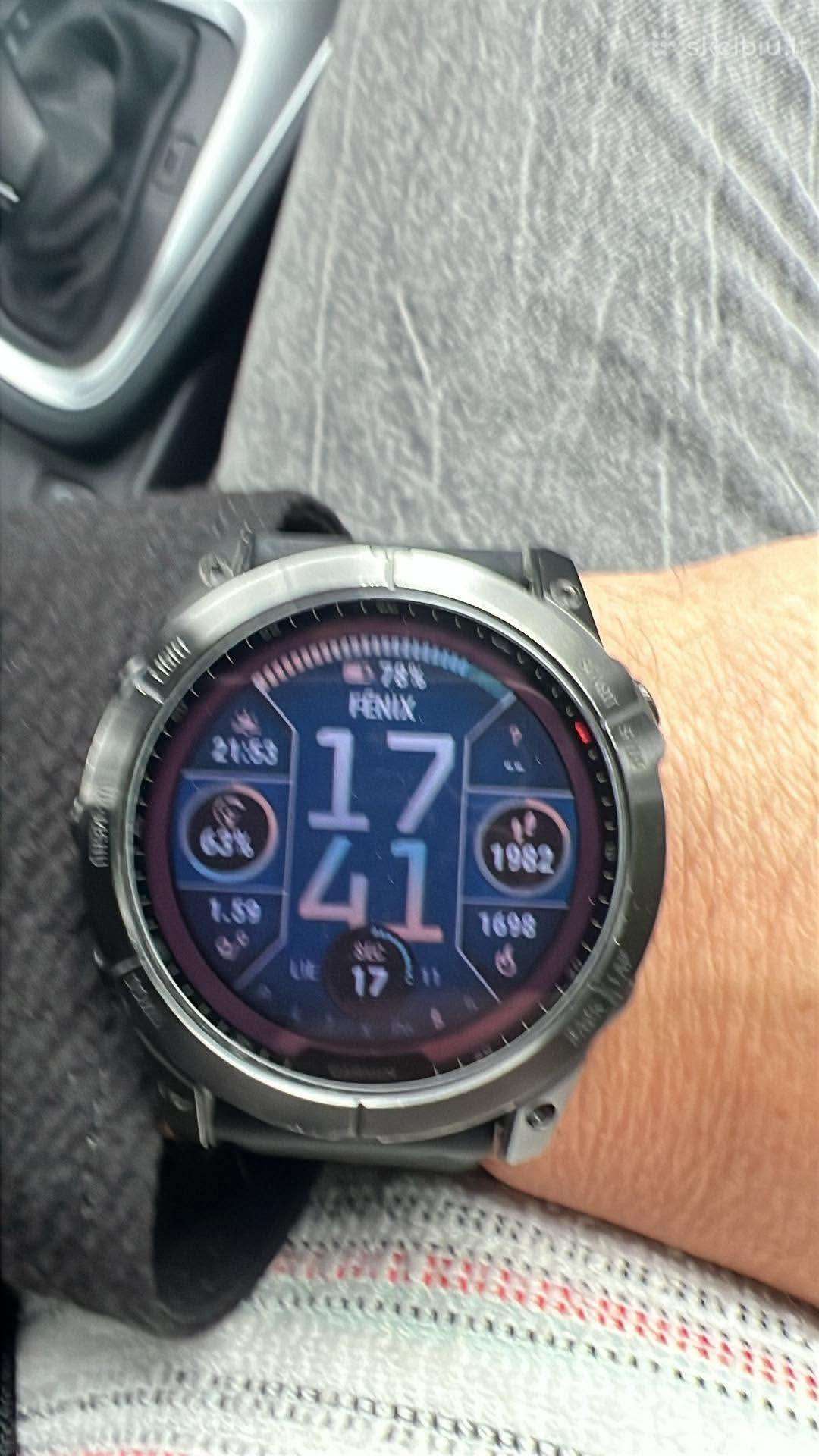 Garmin fenix 7x solar