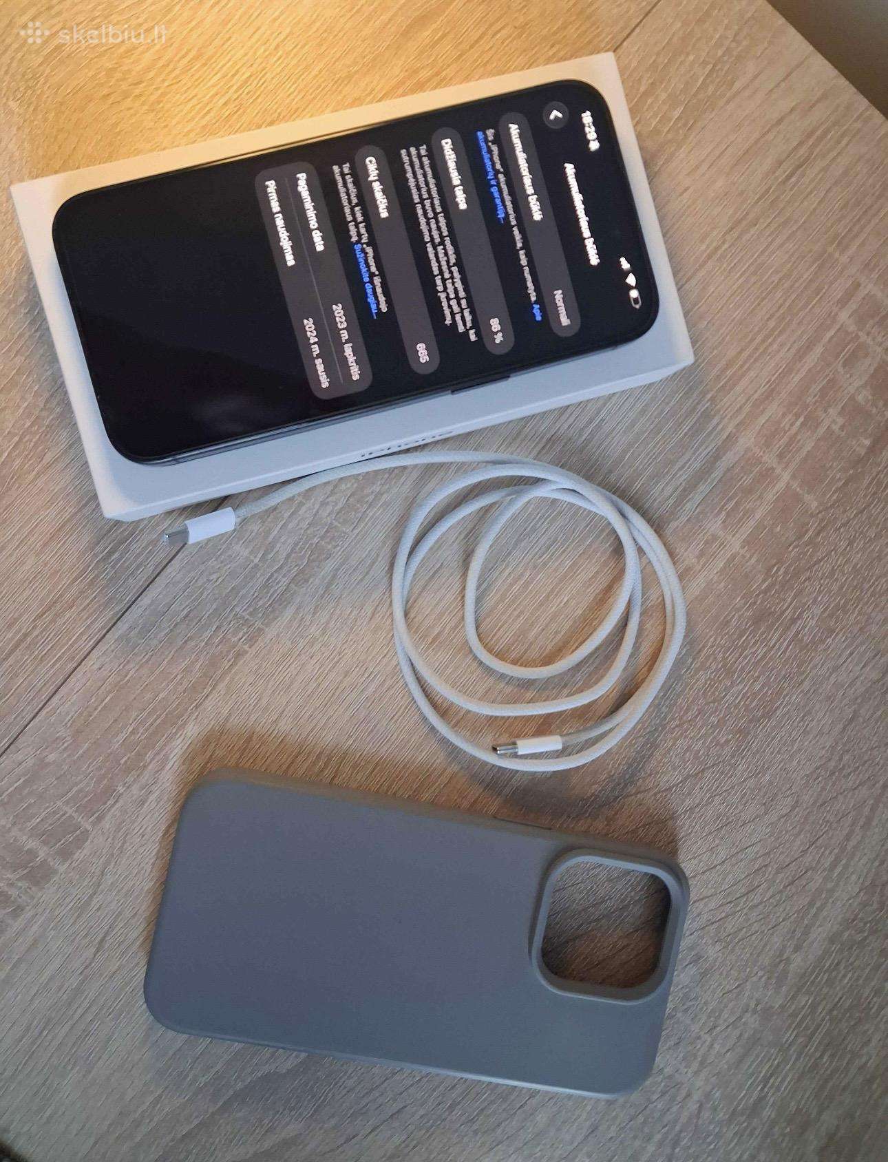 iPhone 15 Pro Max 512 GB, juodas