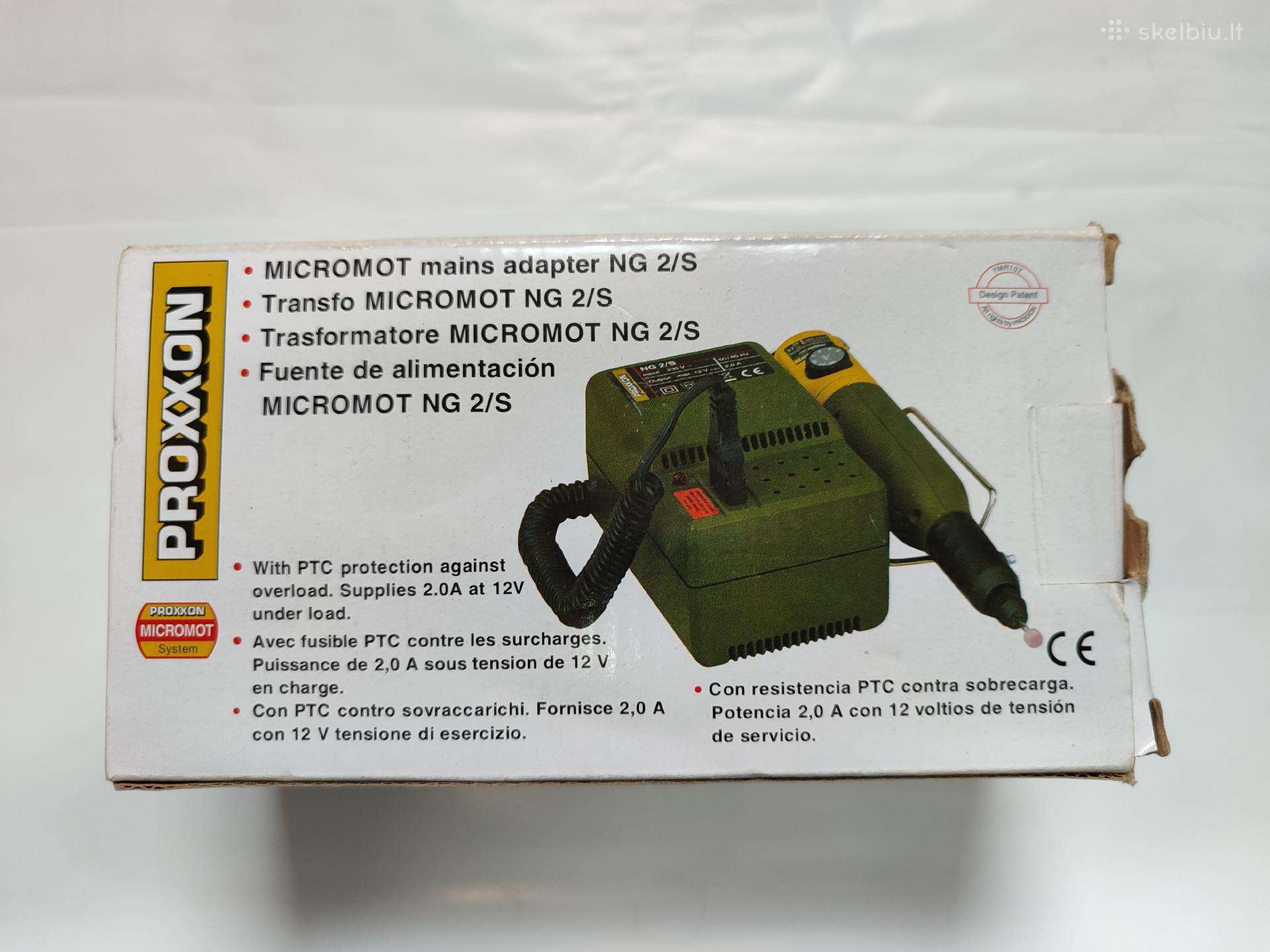Graviravimo įrankis Proxxon Micromot 50/e