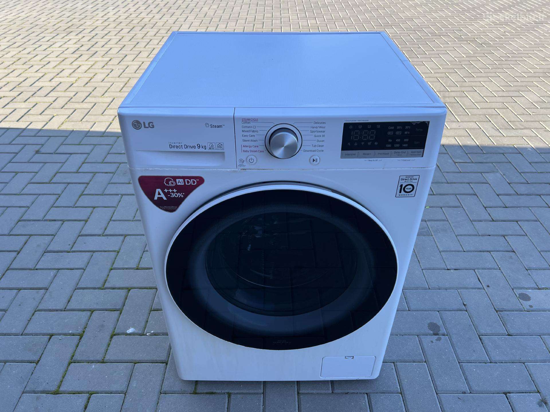 Skalbimo mašina LG F4wn409s0