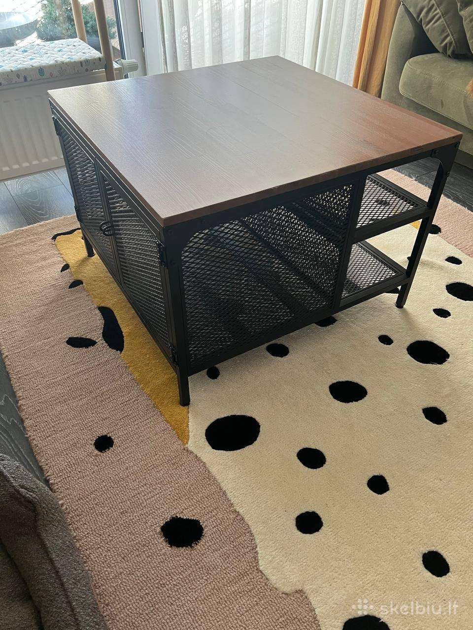 Ikea Fjällbo kavos staliukas, medžio masyvas