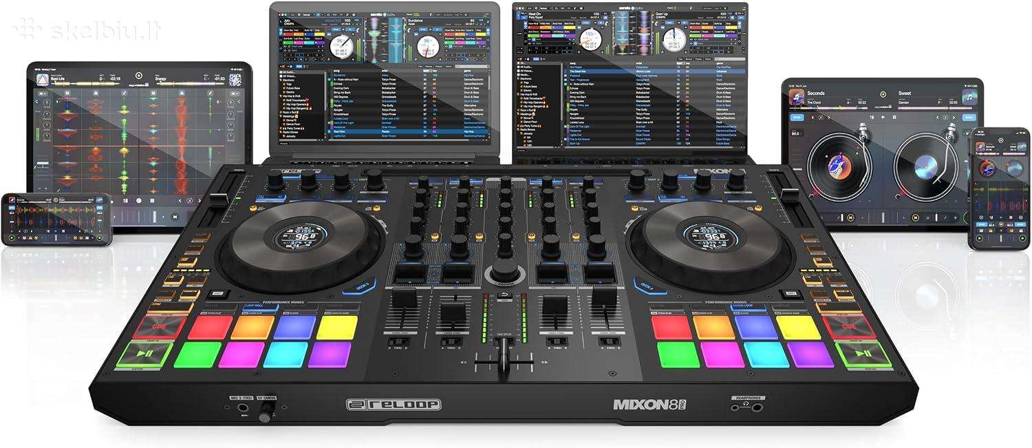 Reloop Mixon 8 Pro Dj Pultas