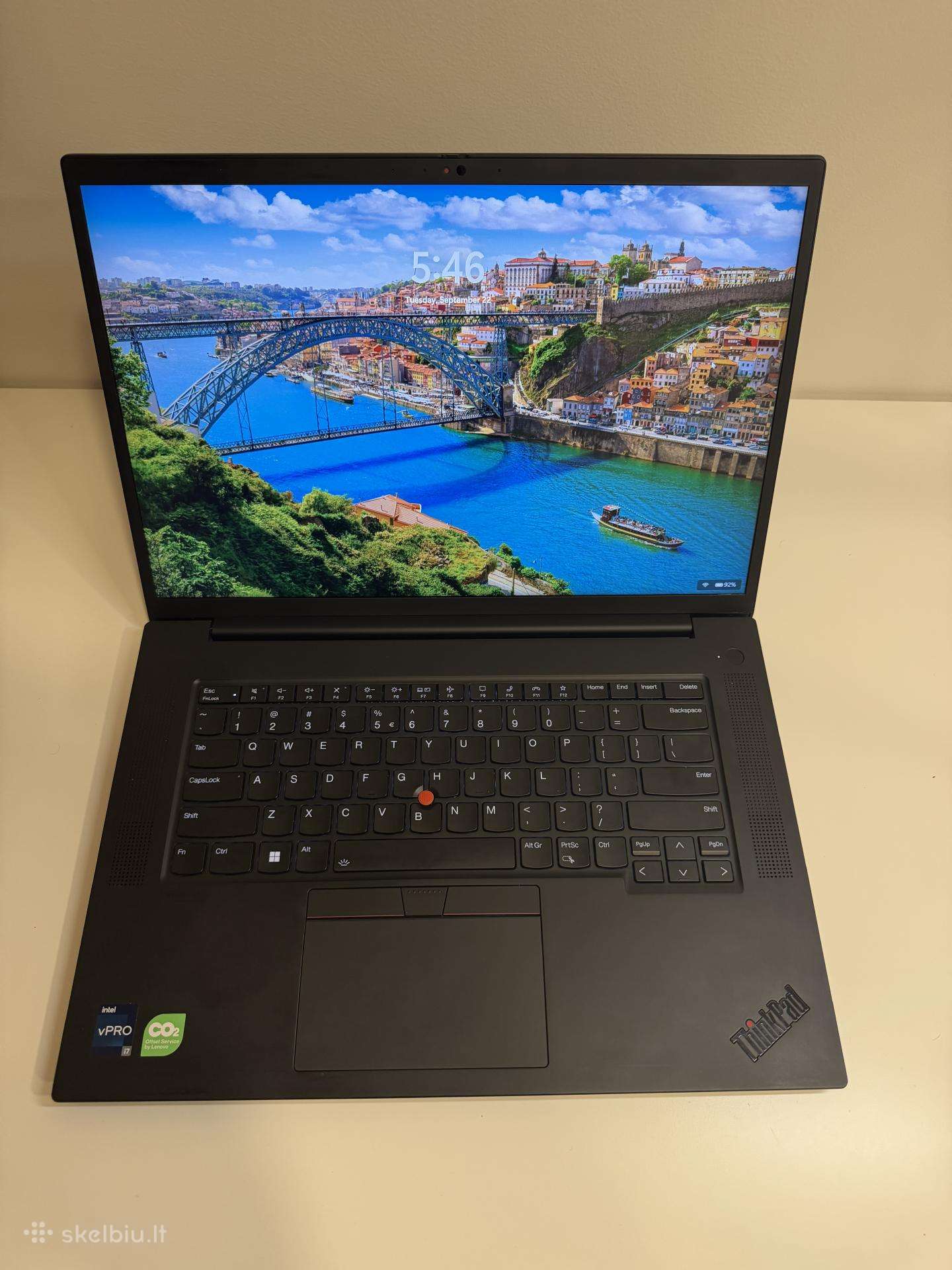 Lenovo Thinkpad P1 Gen 6, 32gb, Rtx 4060, i7, 1tb