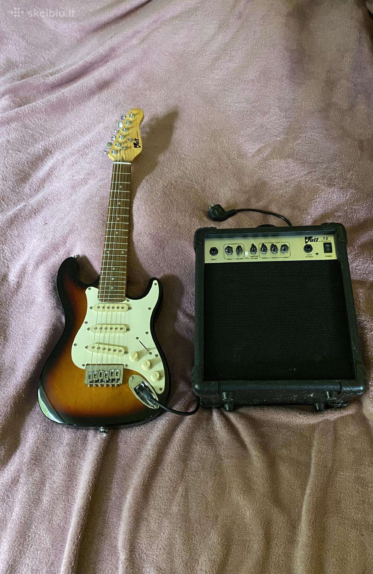 Vaikyska elektrine gitara (tikra)