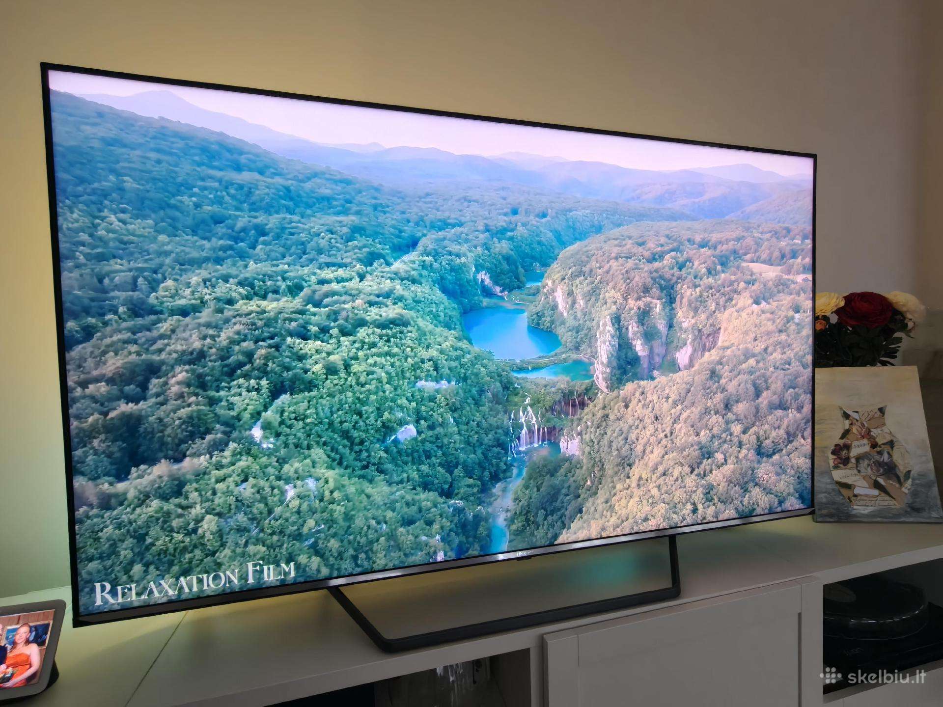 Hisense 65" televizorius su defektu