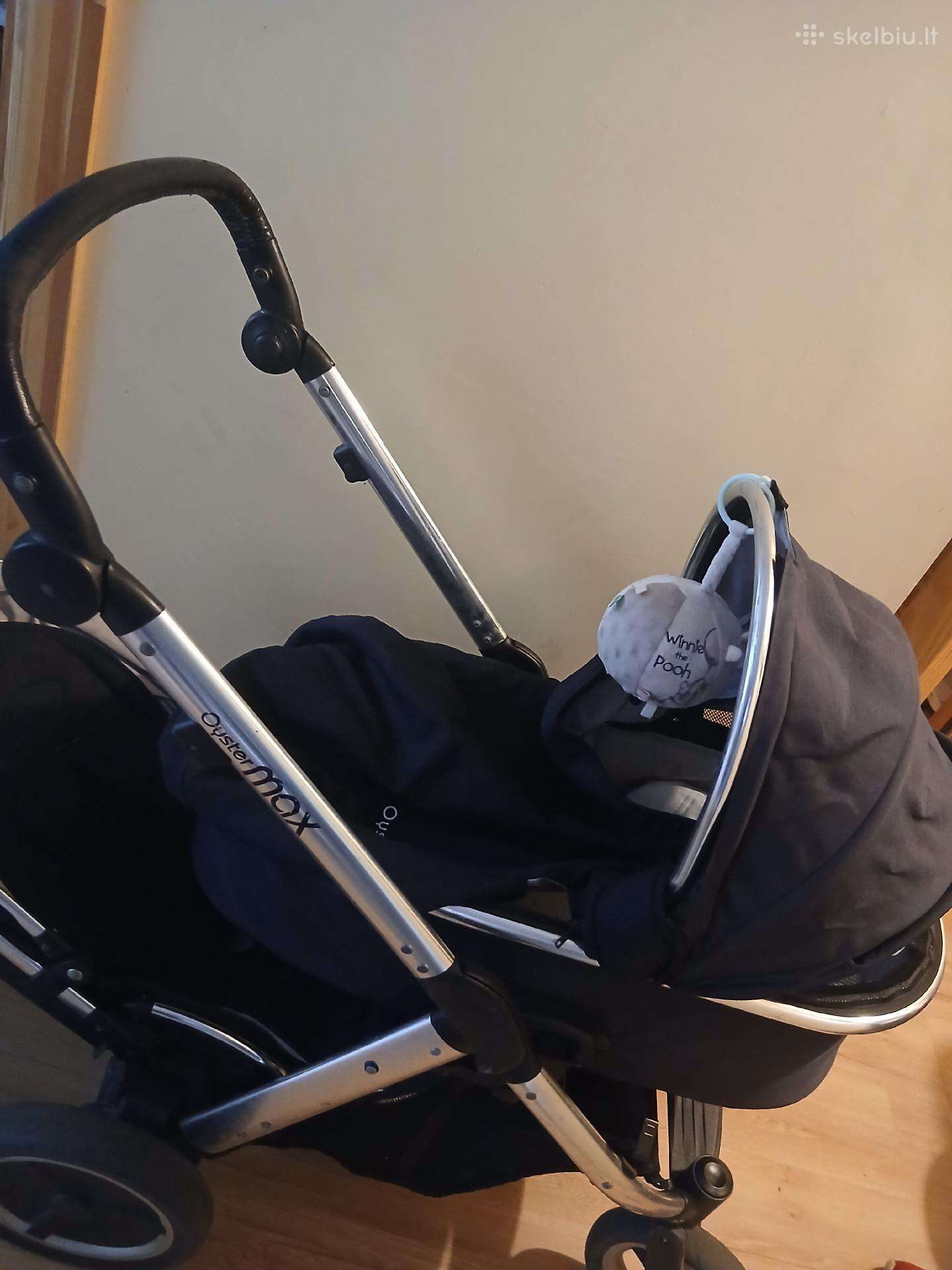 Parduo vežimas sėdim ir su lopšiu