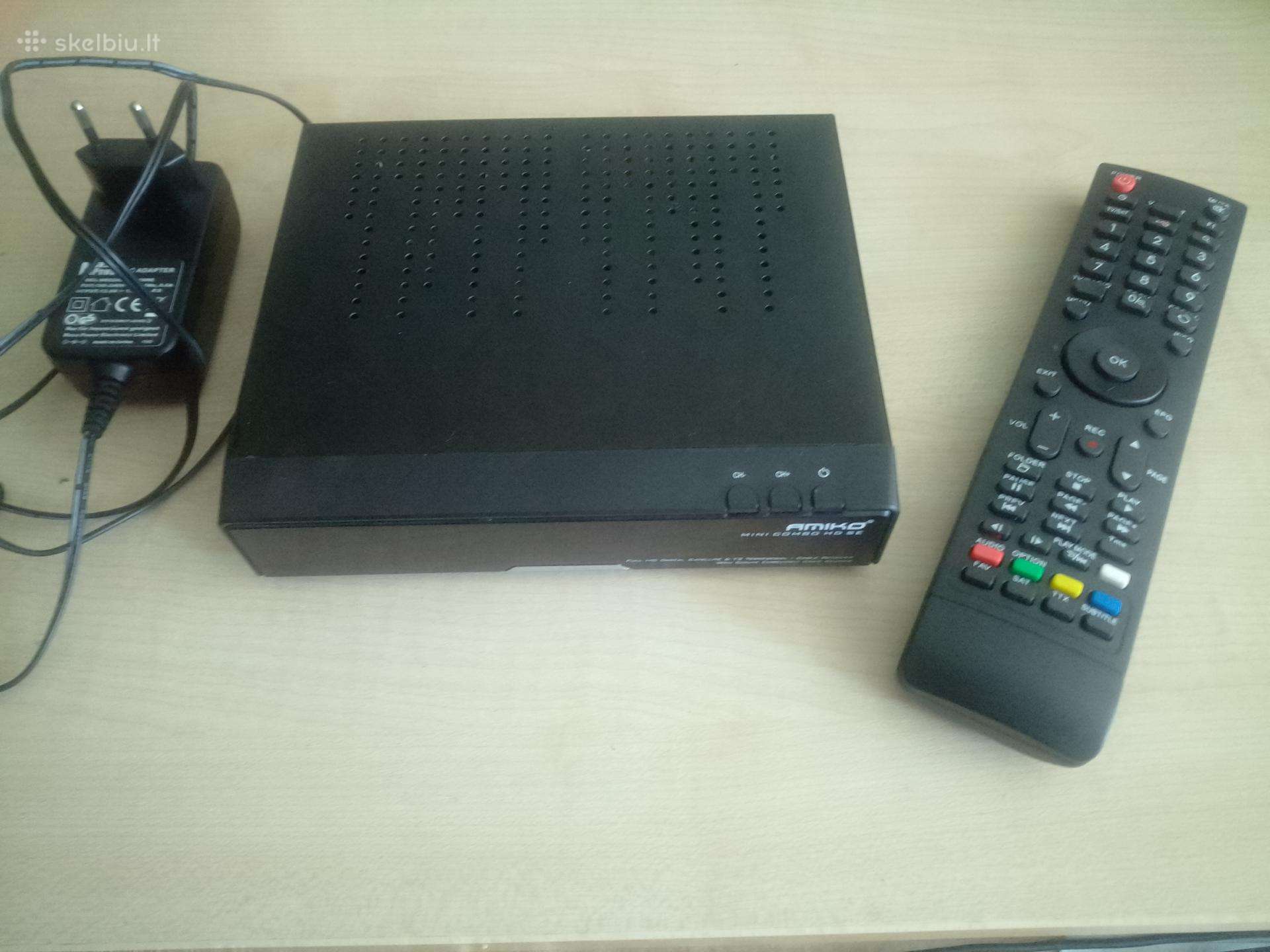 Dvb-s/t imtuvas Amiko Mini Combo HD Se