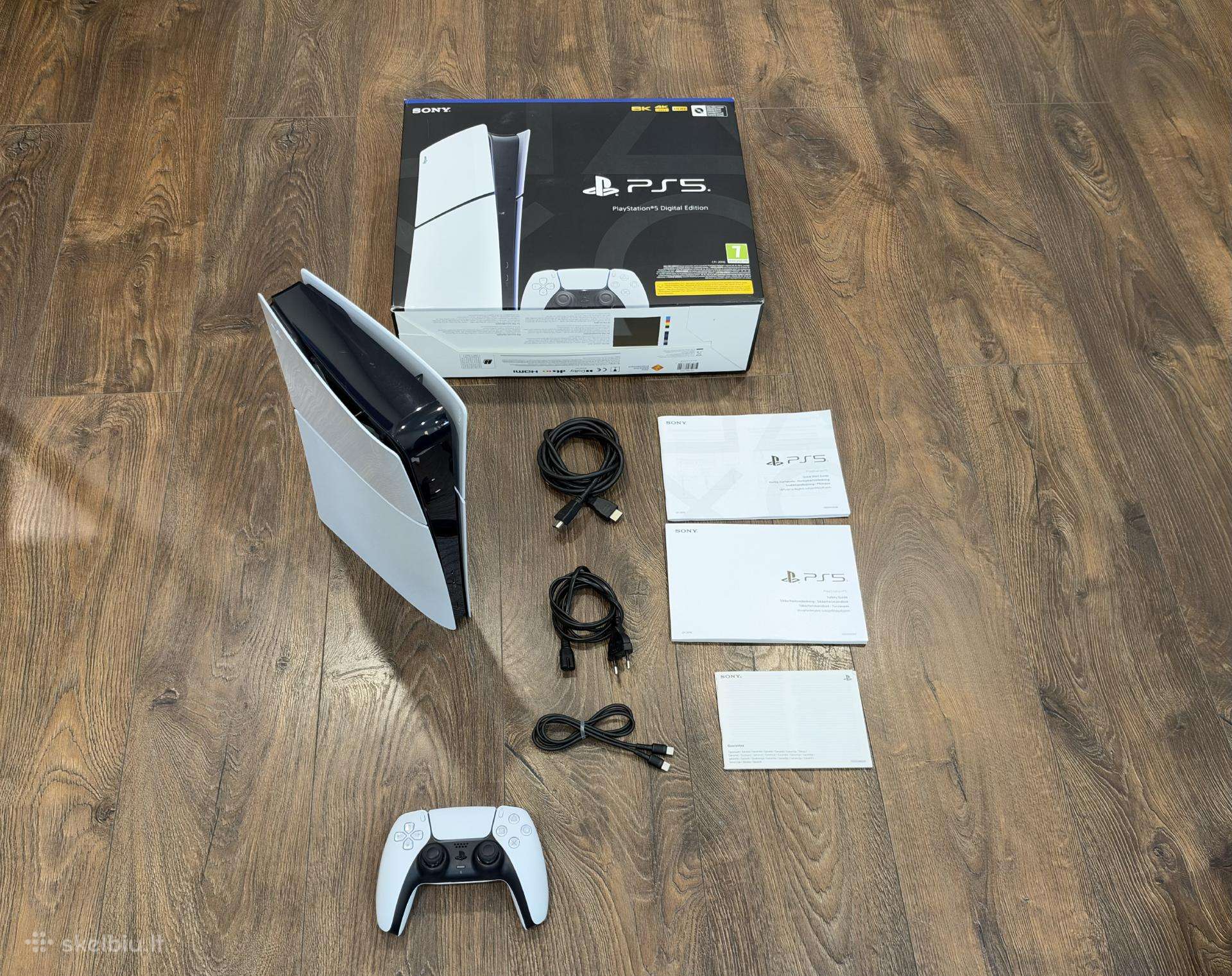 Playstation 5 Slim Digital Balta