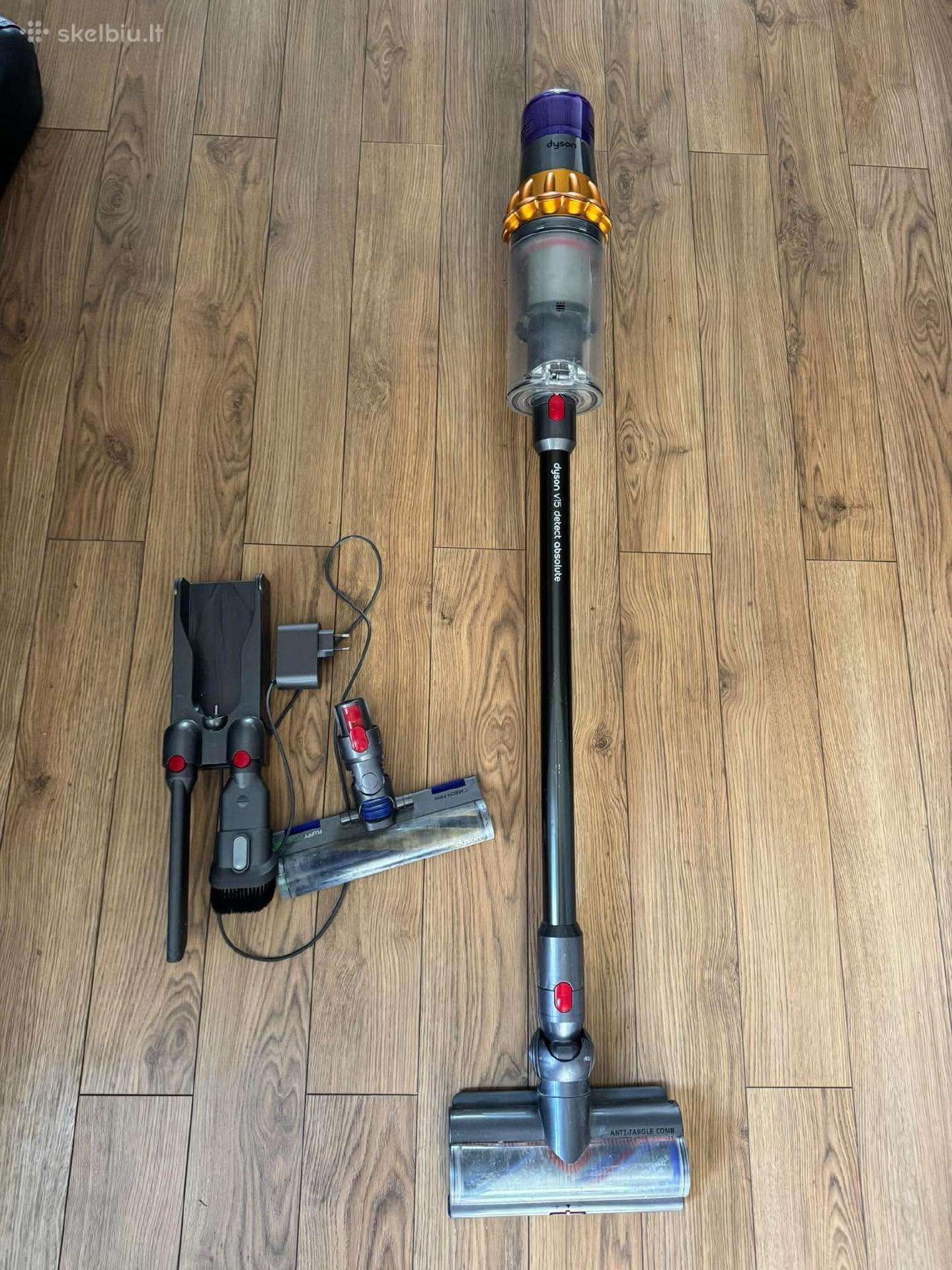 Dyson siurblys V15 - neveikiantis