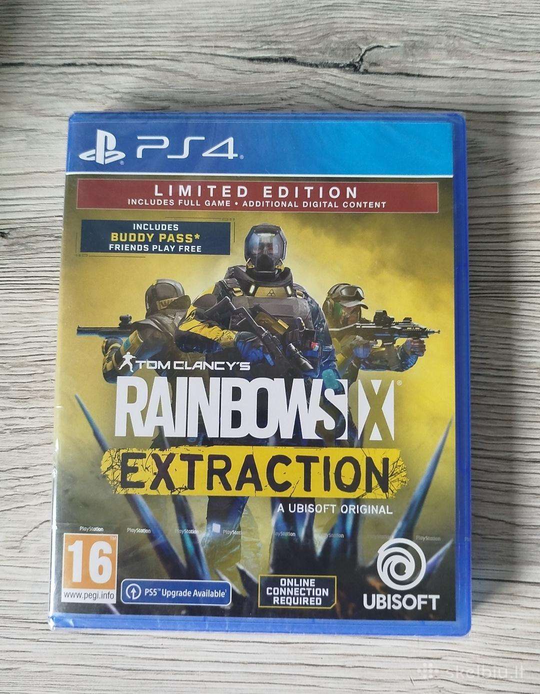 Ps4 ir ps5 rainbow six siege limited edition