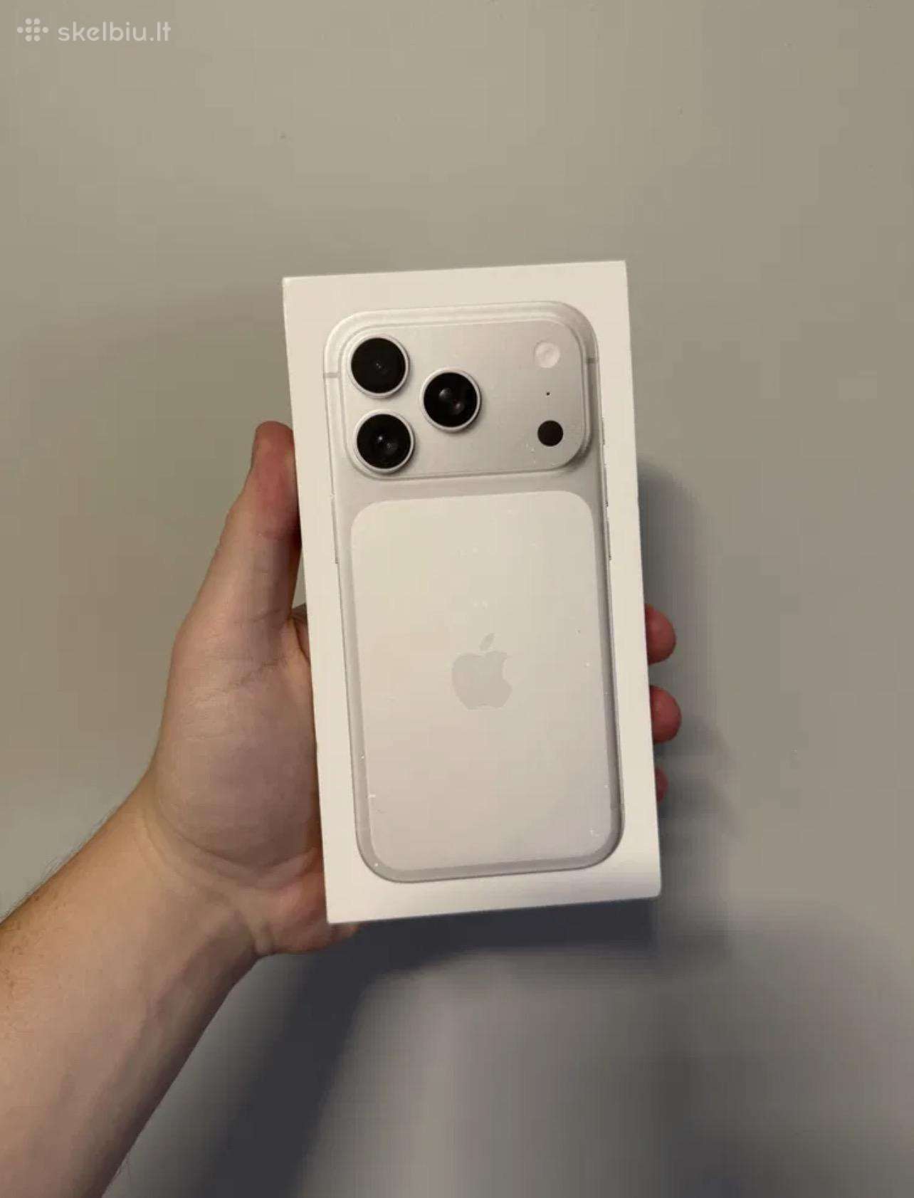 iPhone 17 Pro 256 GB naujas, supakuotas