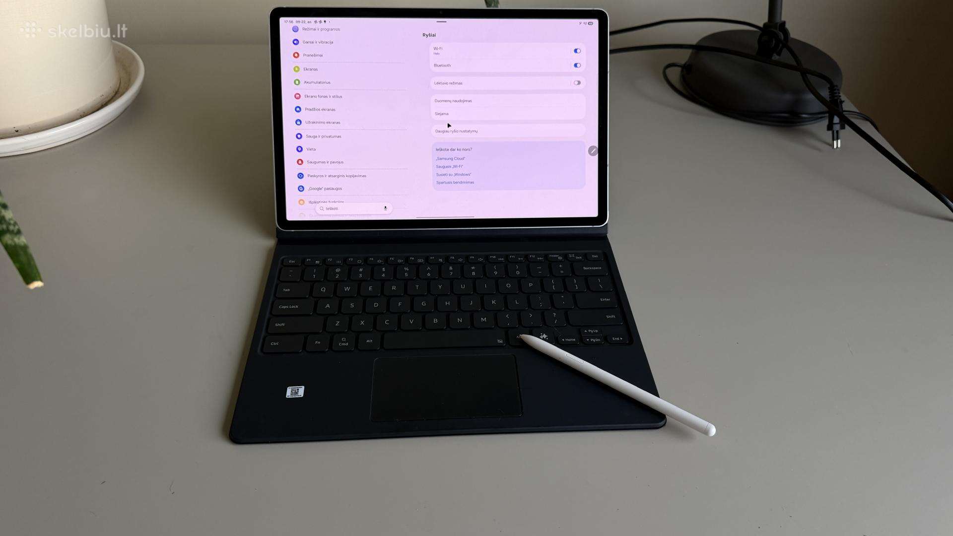 Samsung Galaxy Tab S10+ 12/256 + klaviatūra