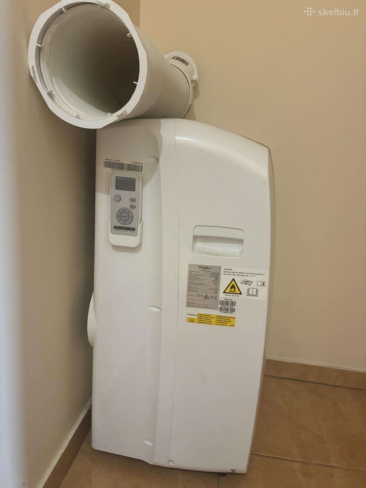 Mobilus Whirlpool kondicionierius Pacw212co