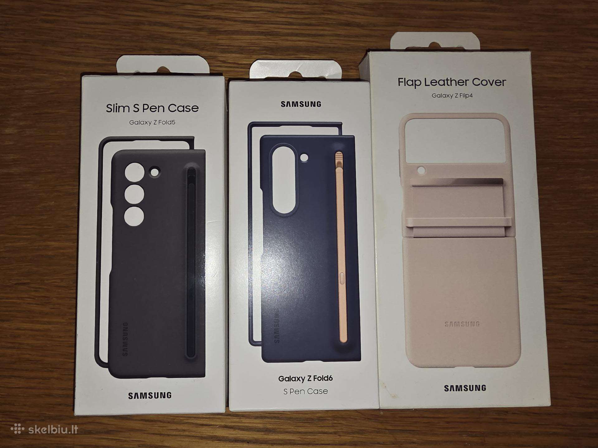 Samsung Z Fold 5, Fold 6 ir Flip 4 dekliukai